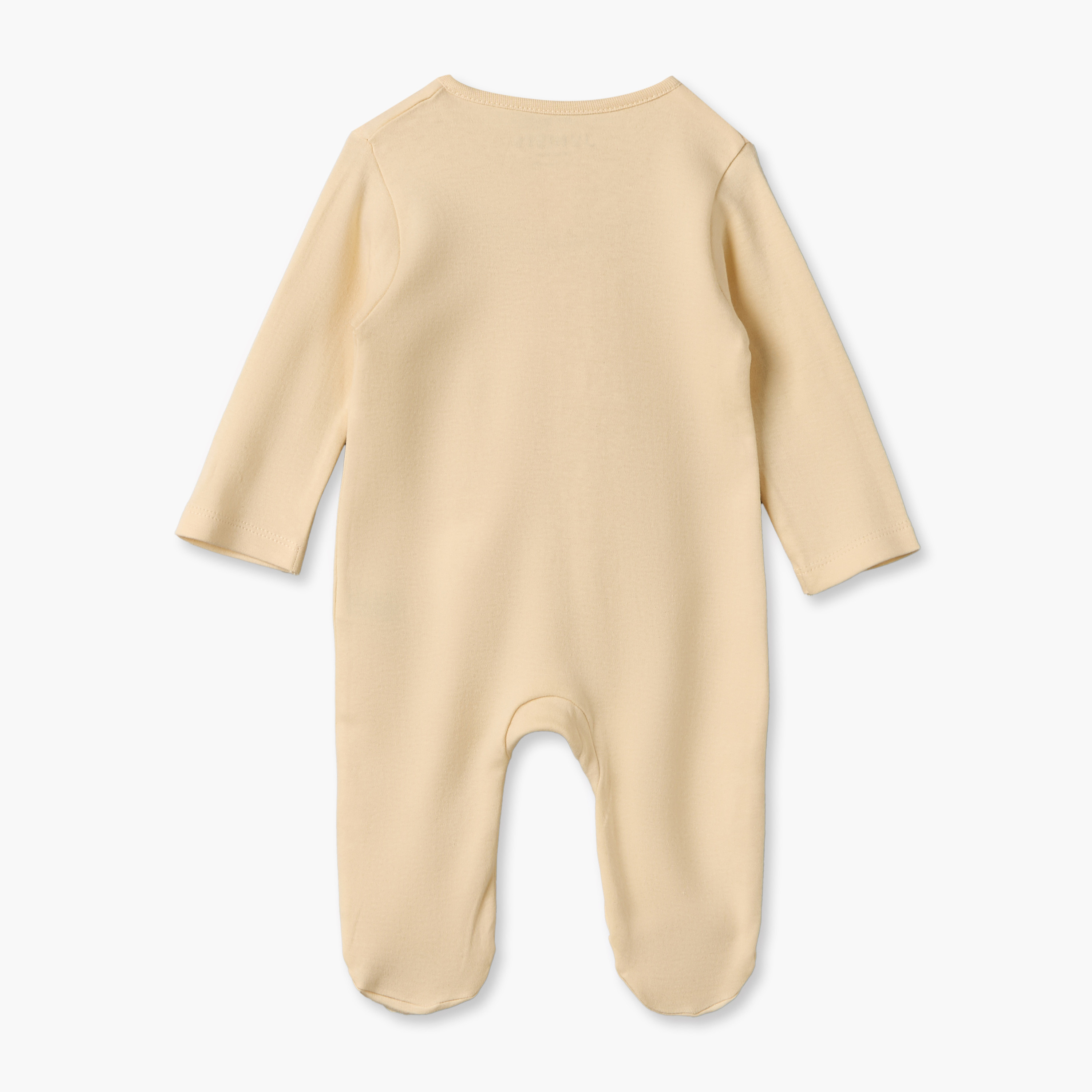 طقم بدلات نوم قطن بياقة ضيقة وأكمام طويلة وسحاب إغلاق 3 قطع من جونيورز-baby-girls-clothing-nightwear-sleepsuits-image-4