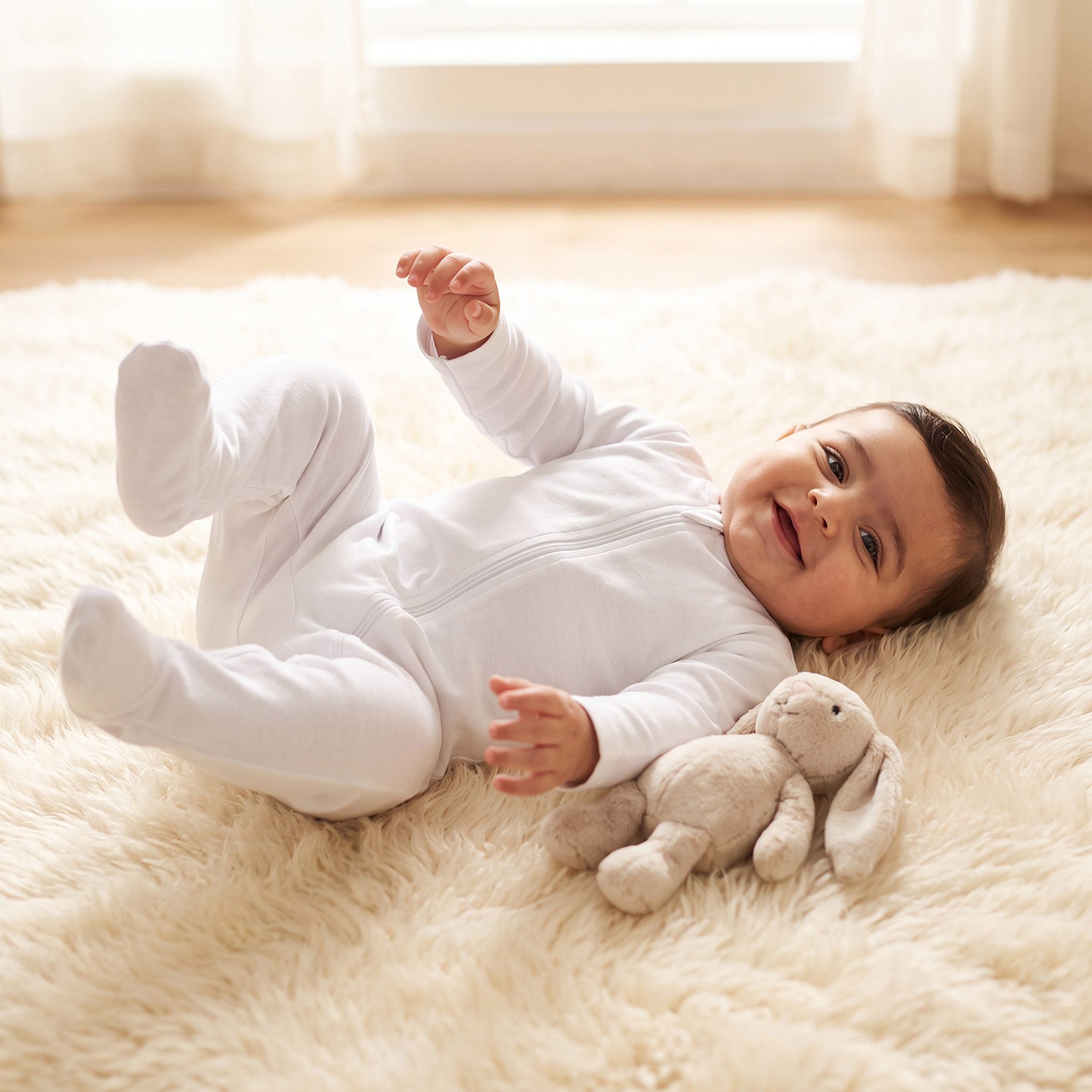 طقم من 3 - بدلة نوم بياقة ضيقة وأكمام طويلة وسحاب إغلاق من جونيورز-baby-boys-clothing-nightwear-sleepsuits-image-2