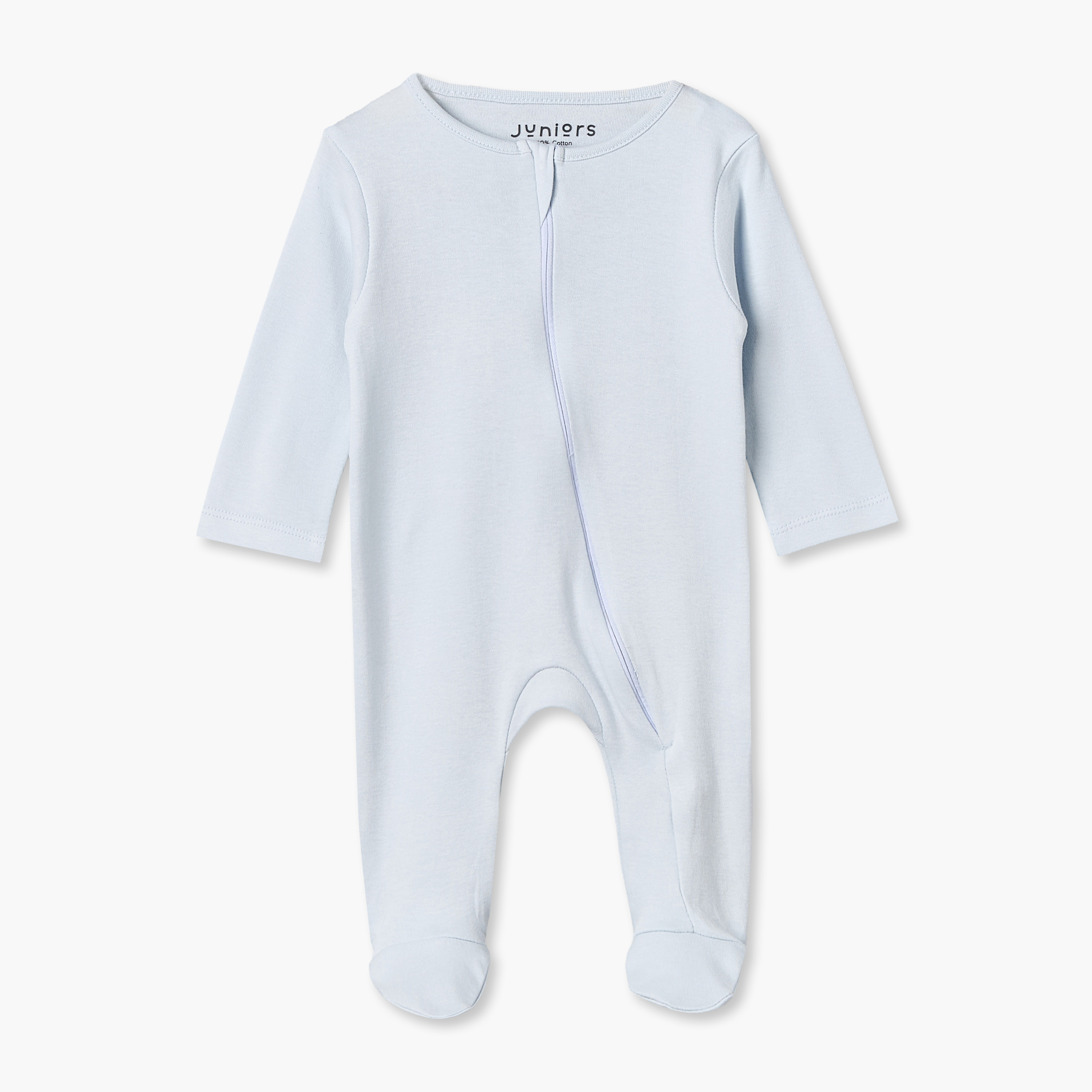 طقم من 3 - بدلة نوم بياقة ضيقة وأكمام طويلة وسحاب إغلاق من جونيورز-baby-boys-clothing-nightwear-sleepsuits-image-5