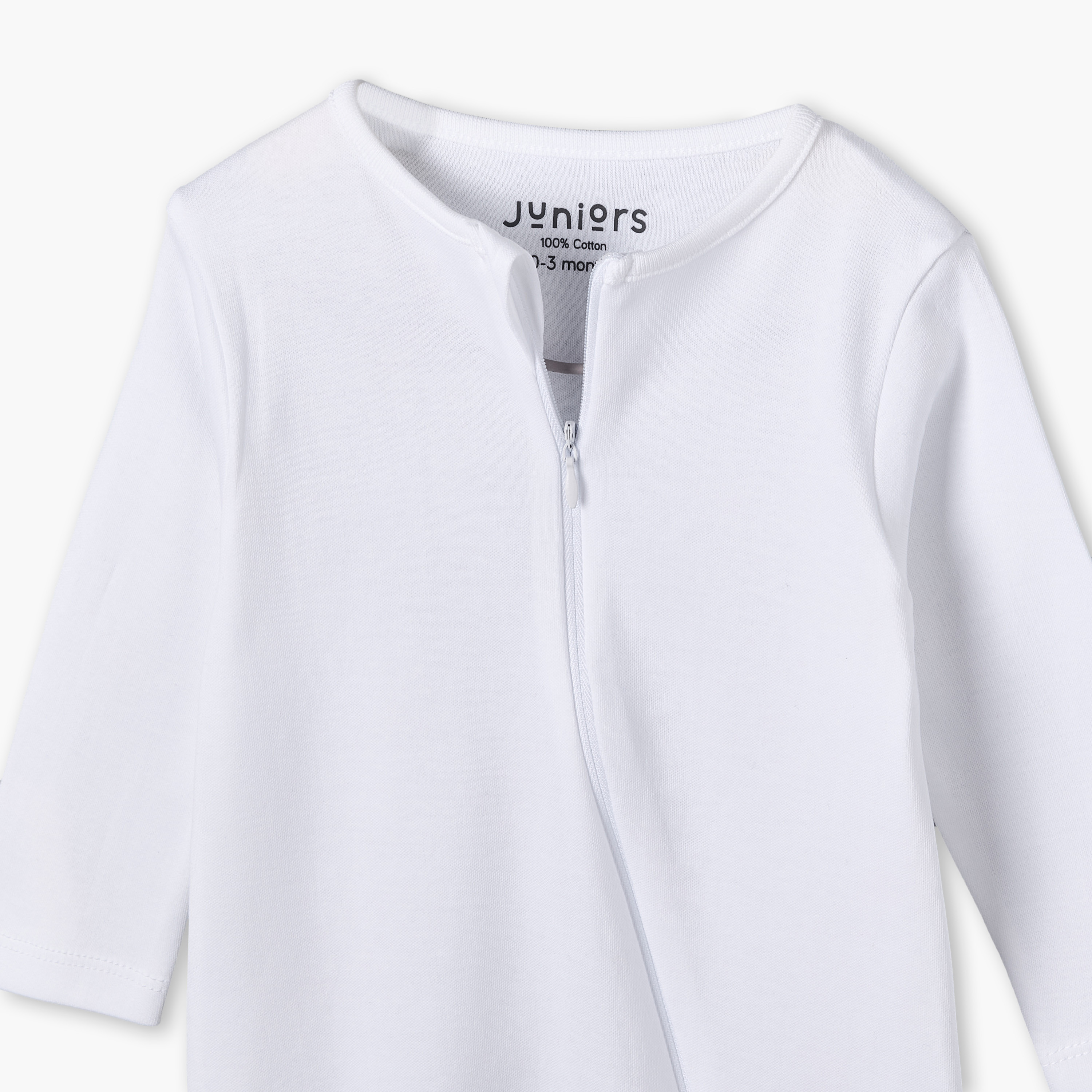 طقم من 3 - بدلة نوم بياقة ضيقة وأكمام طويلة وسحاب إغلاق من جونيورز-baby-boys-clothing-nightwear-sleepsuits-image-8