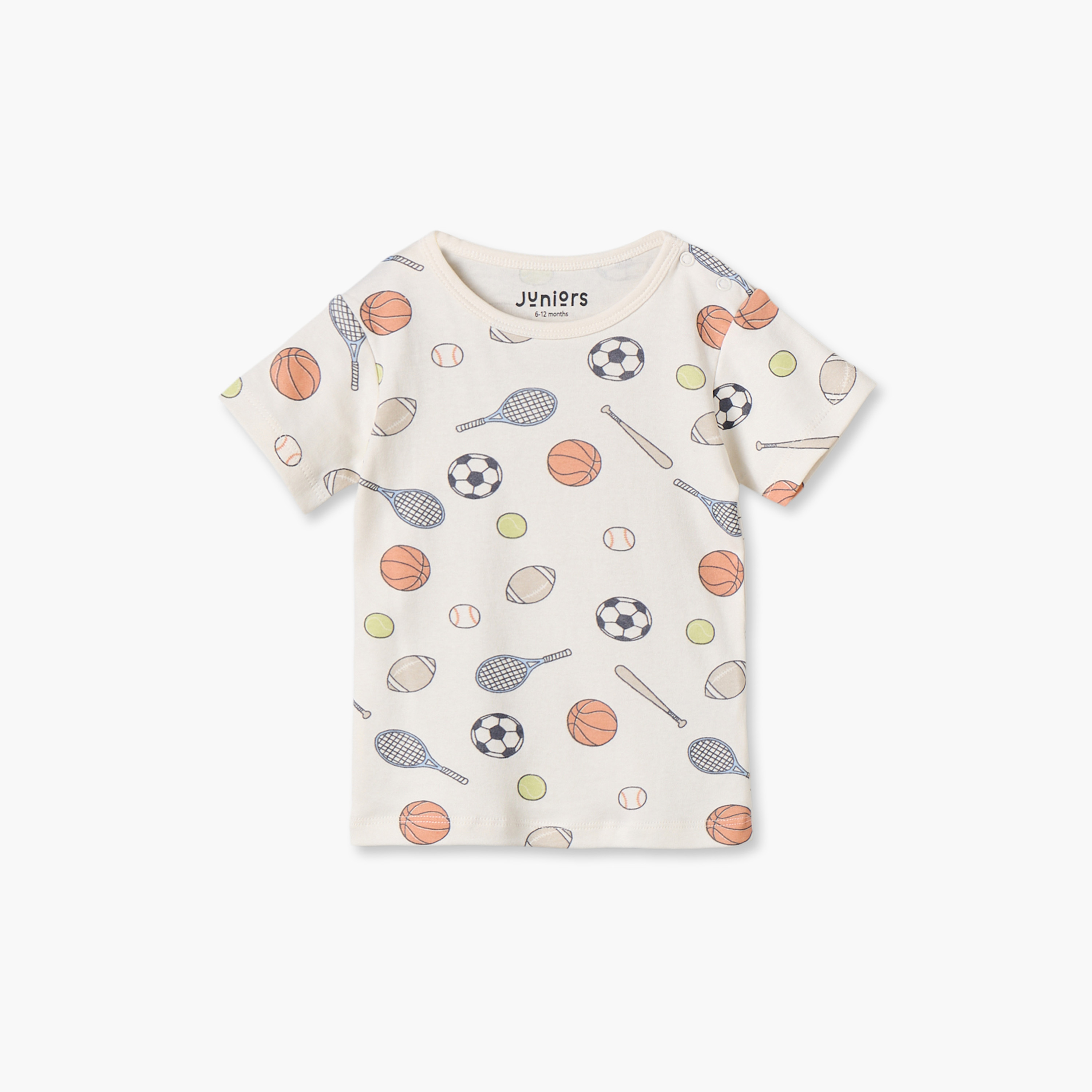 تيشيرتات بطبعات رياضية وأكمام قصيرة من جونيورز - عبوة 5 قطع-baby-boys-clothing-tshirtsandpolos-image-6