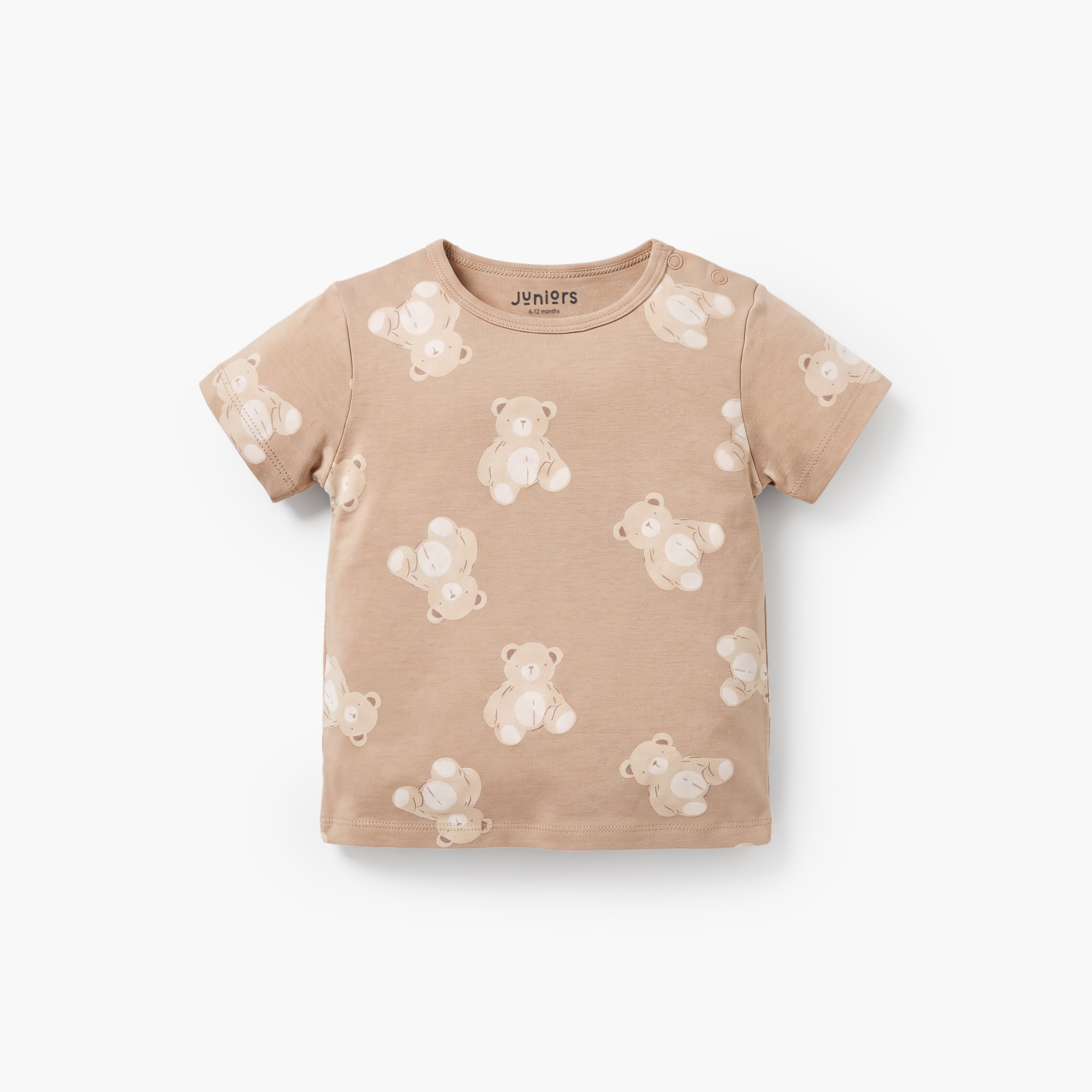 تيشيرت بأكمام قصيرة بطبعات دب من جونيورز - عبوة من 5 قطع-baby-boys-clothing-tshirtsandpolos-image-5