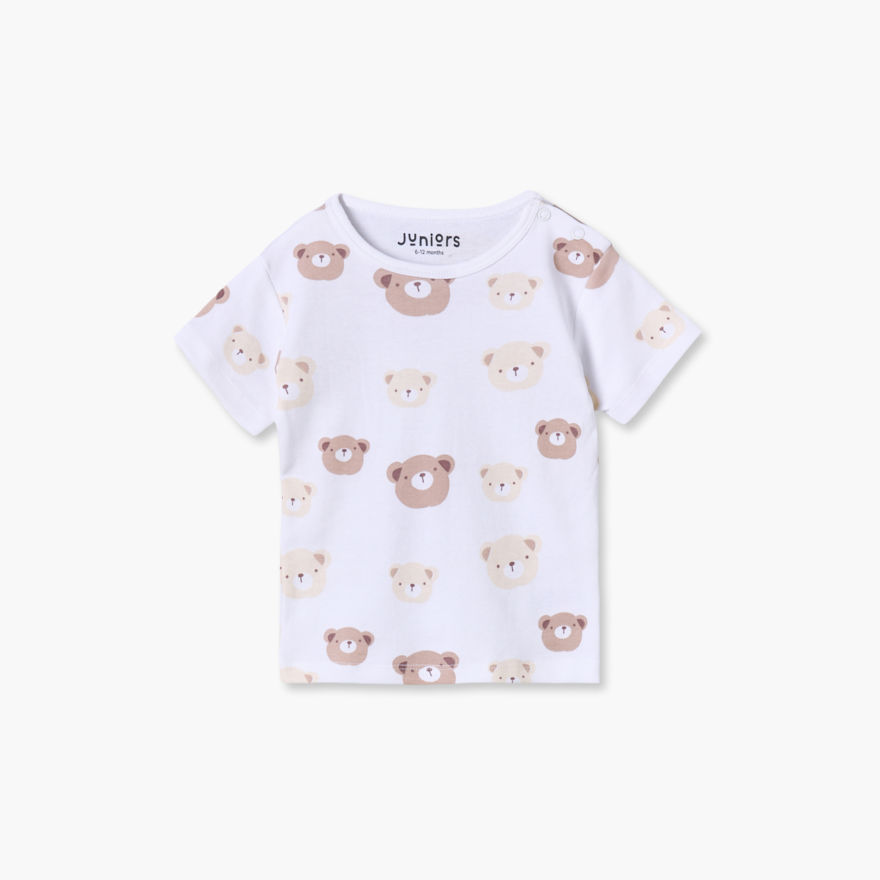 تيشيرت بأكمام قصيرة بطبعات دب من جونيورز - عبوة من 5 قطع-baby-boys-clothing-tshirtsandpolos-image-6
