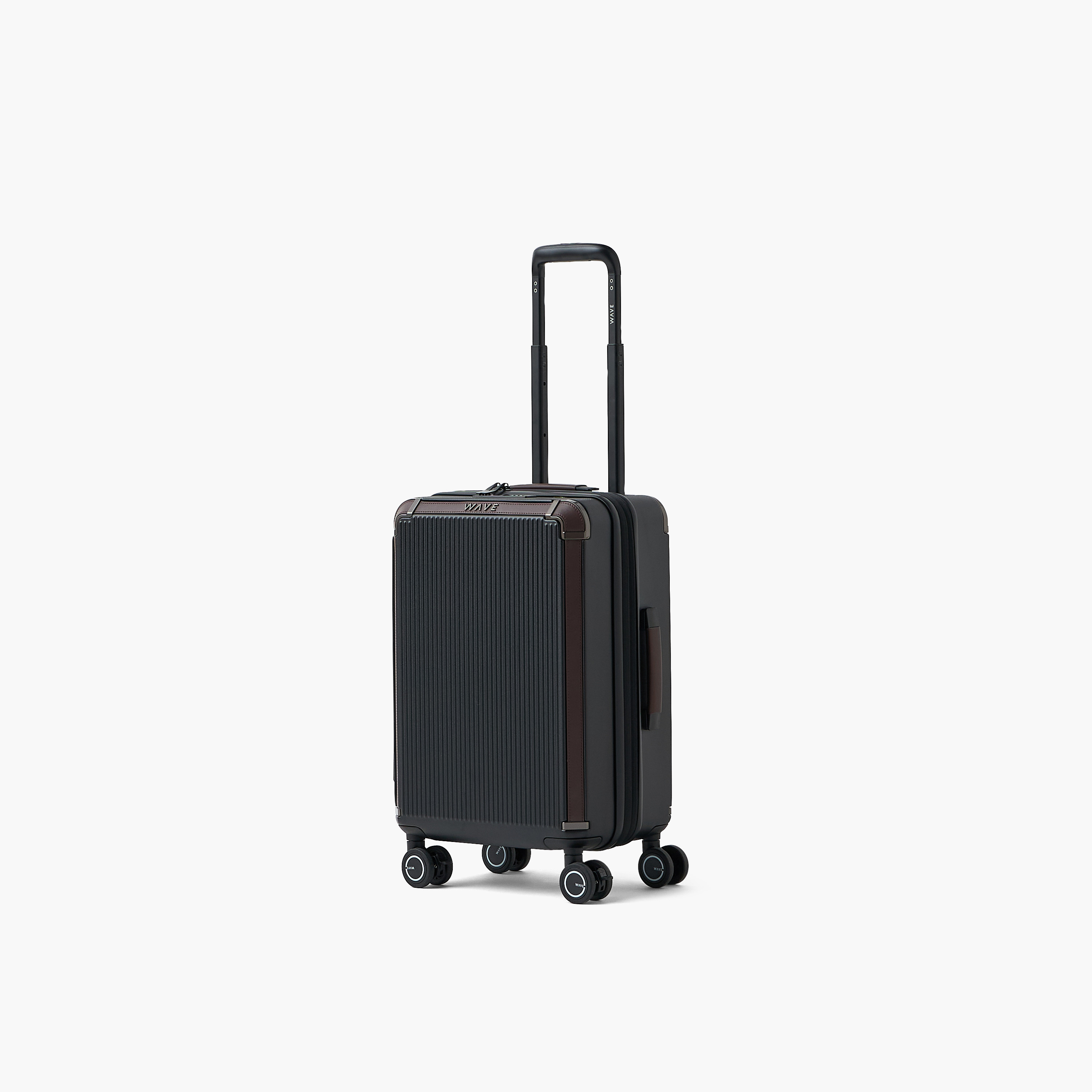 WAVE Textured Hardcase Trolley Bag with Retractable Handle - Set of 3-travel-luggagesandbags-luggage-image-2