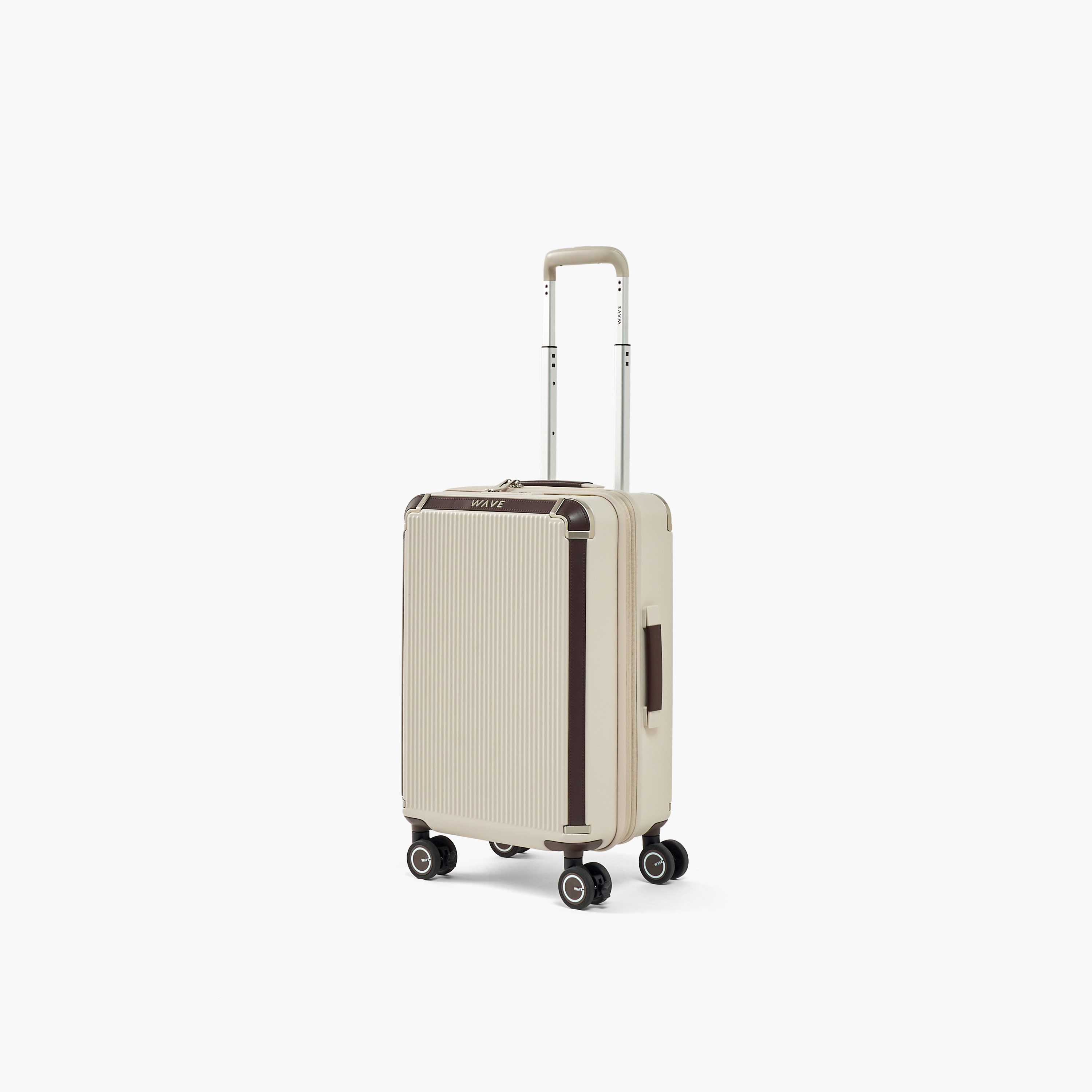 WAVE Textured Hardcase Trolley Bag with Retractable Handle - Set of 3-travel-luggagesandbags-luggage-image-2