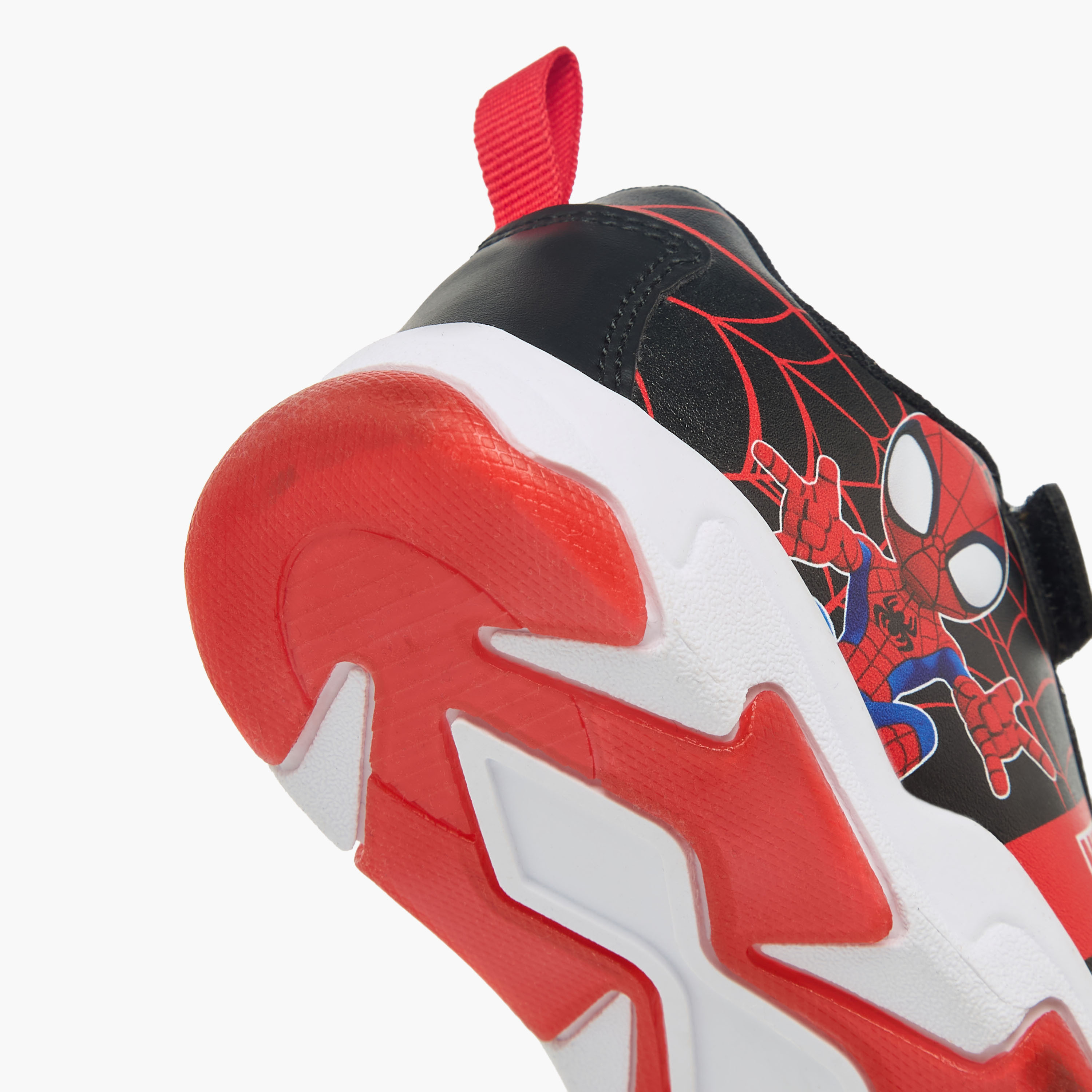 Marvel Boys Spider-Man Print Hook & Loop Sneakers-boys-shoes-sneakers-image-5