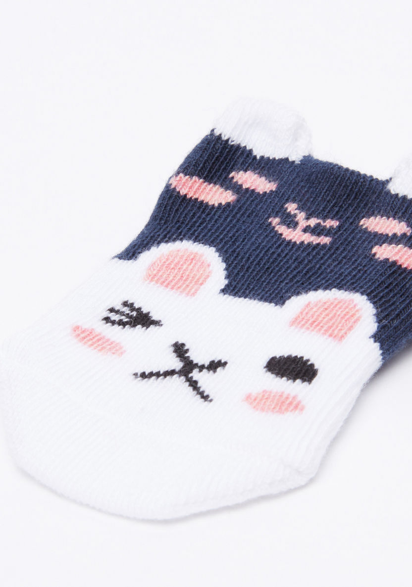 Juniors Printed Ankle Length Socks-Socks-image-0