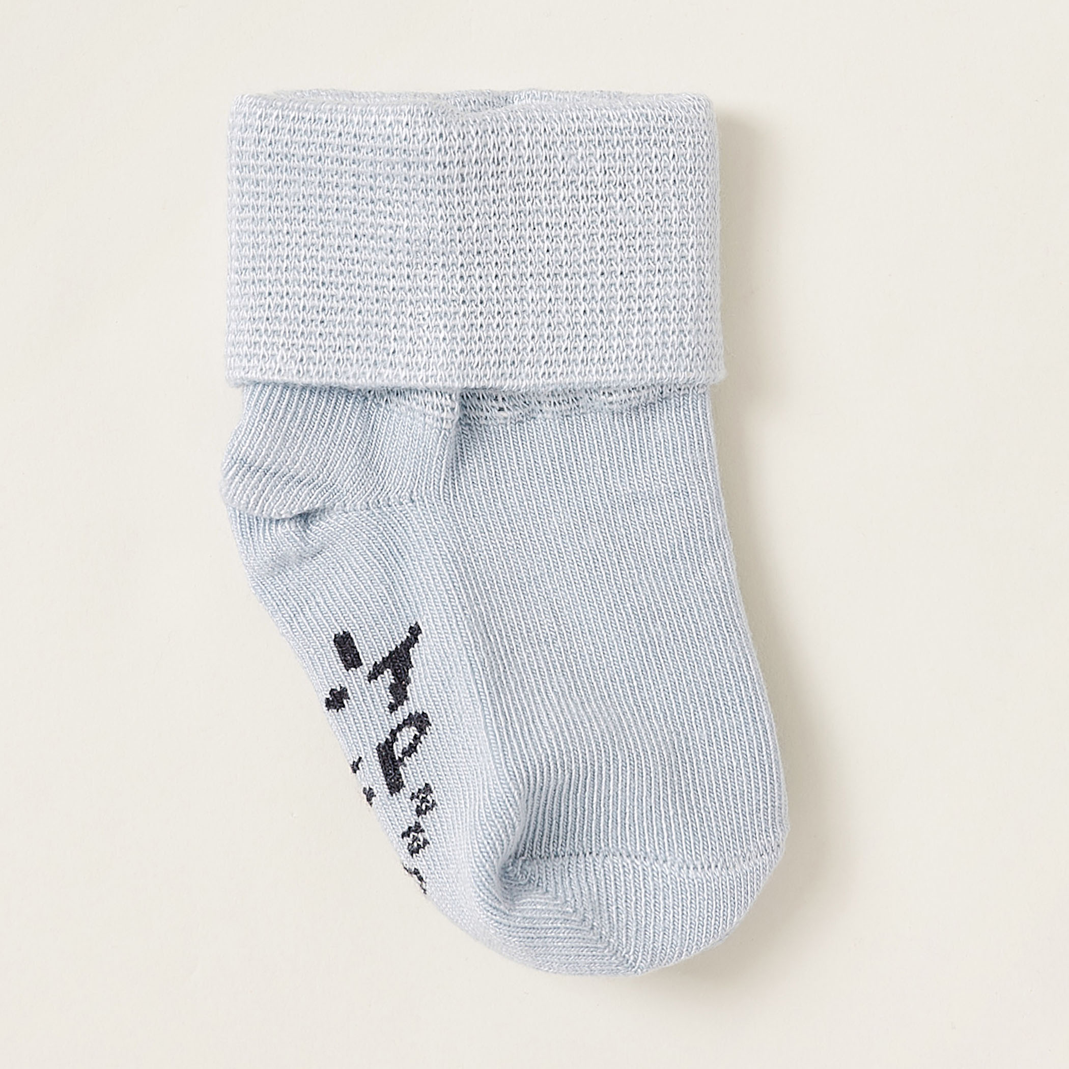 Giggles Slogan Print Socks-baby-boys-accessories-socks-image-1
