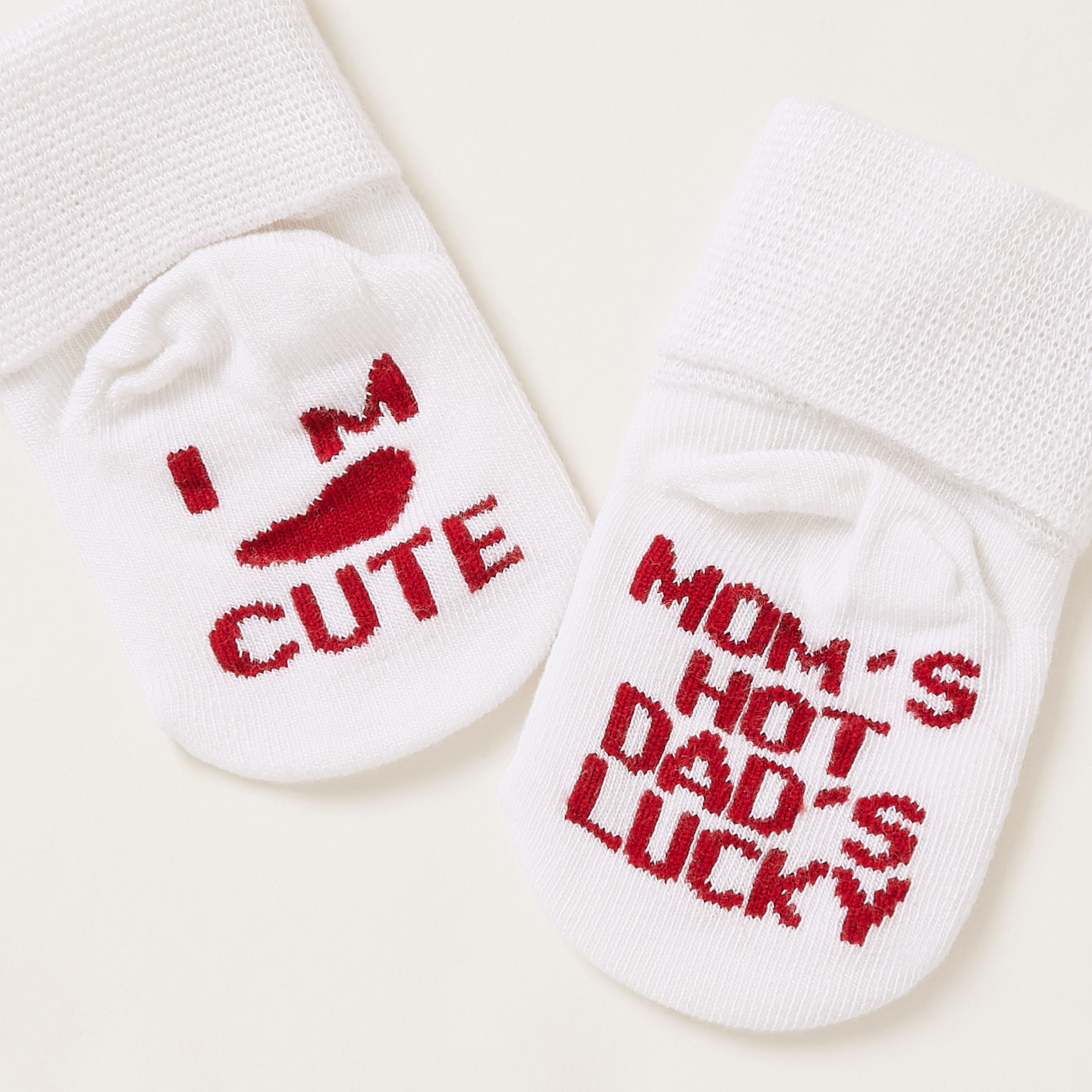 Giggles Slogan Print Socks-baby-boys-accessories-socks-image-4