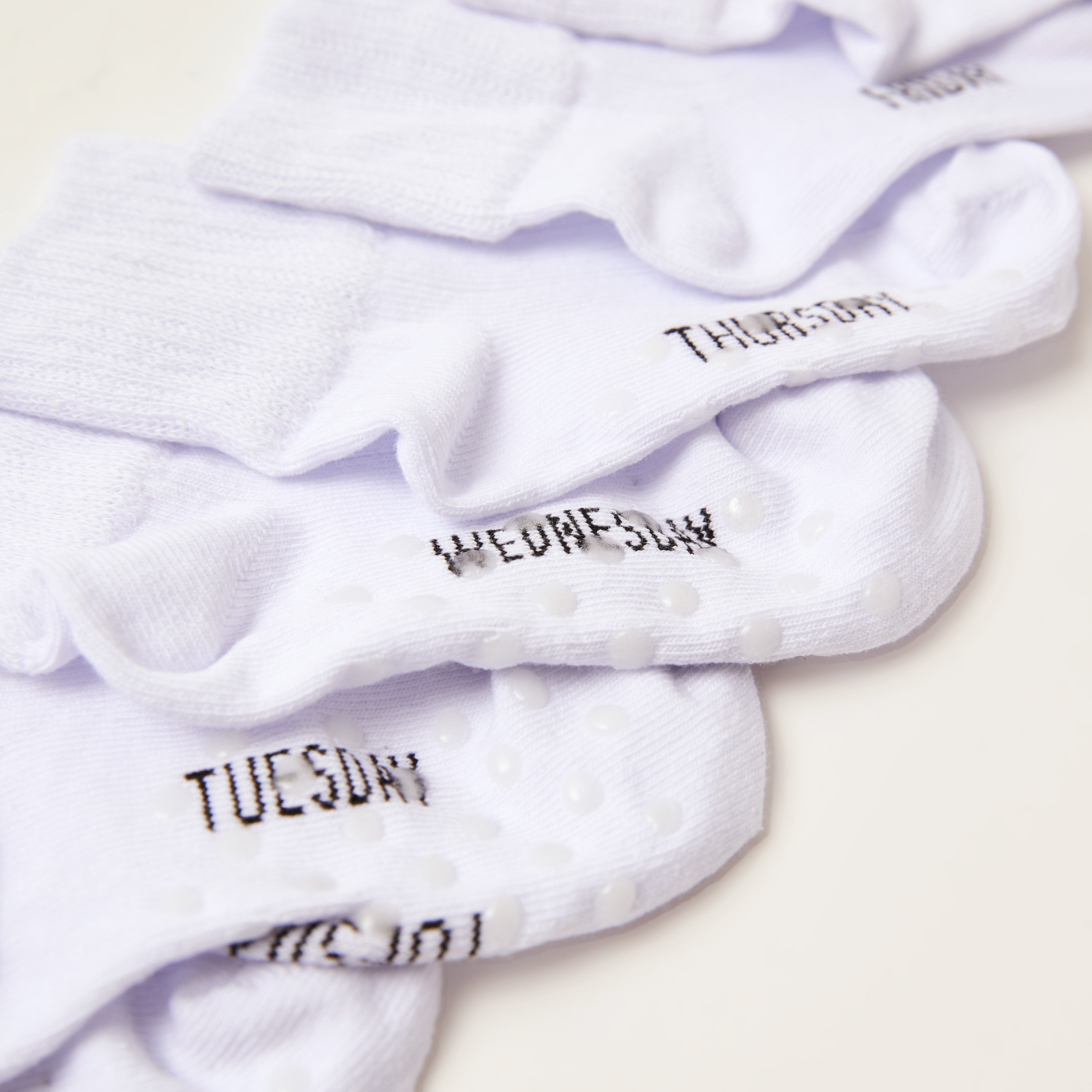 Love Earth Text Print Organic Socks - Set of 7-baby-boys-clothing-multipacks-image-3