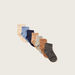 Love Earth Ribbed Ankle Length Organic Socks - Set of 7-Socks-thumbnailMobile-1