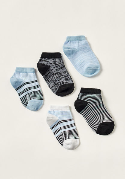 Juniors Printed Socks - Set of 5-Socks-image-0