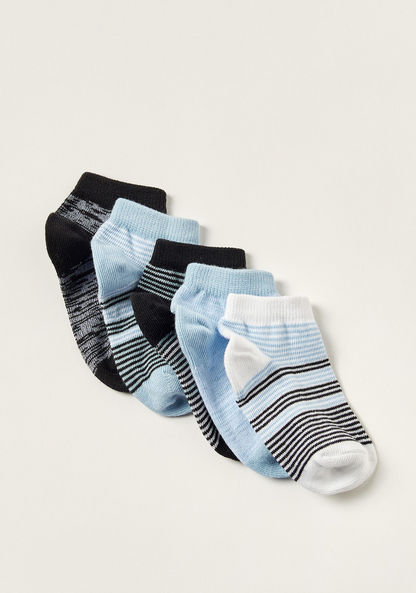 Juniors Printed Socks - Set of 5-Socks-image-1