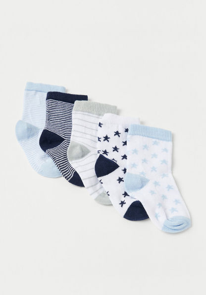 Juniors Assorted Ankle Length Socks - Set of 5