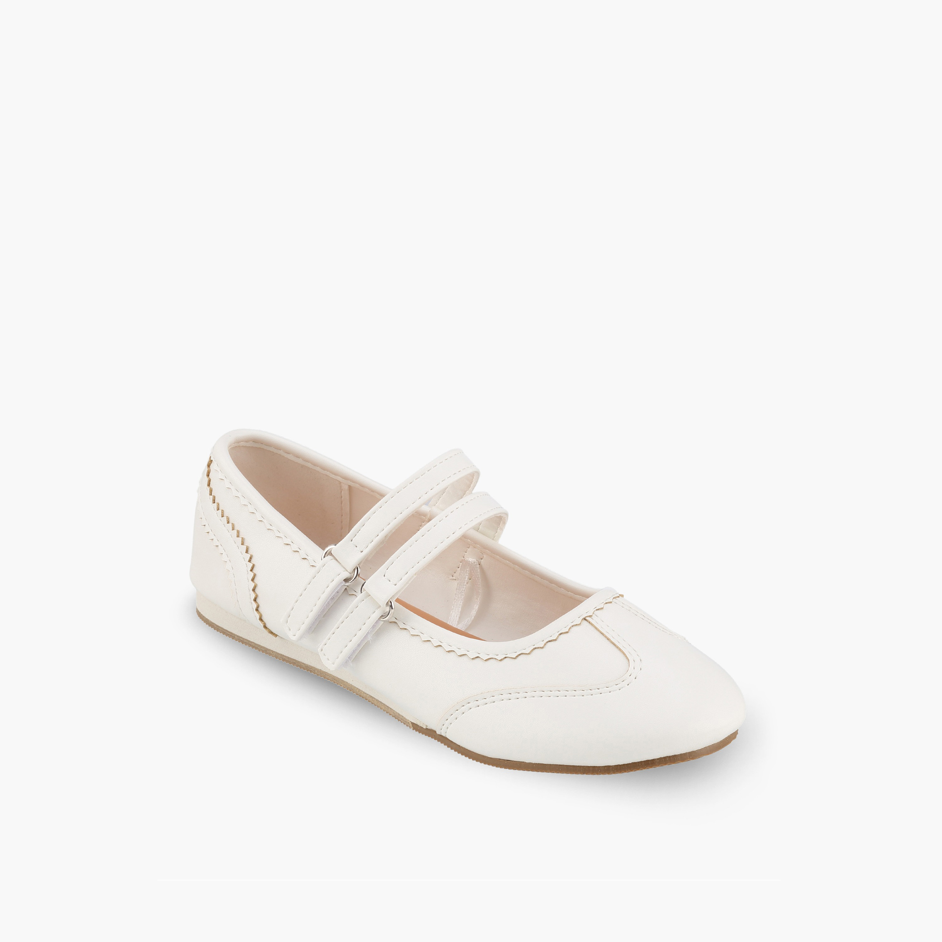 حذاء ماري جين بحزام مزدوج للبنات من فلورا بيلا-girls-shoes-maryjanes-image-2