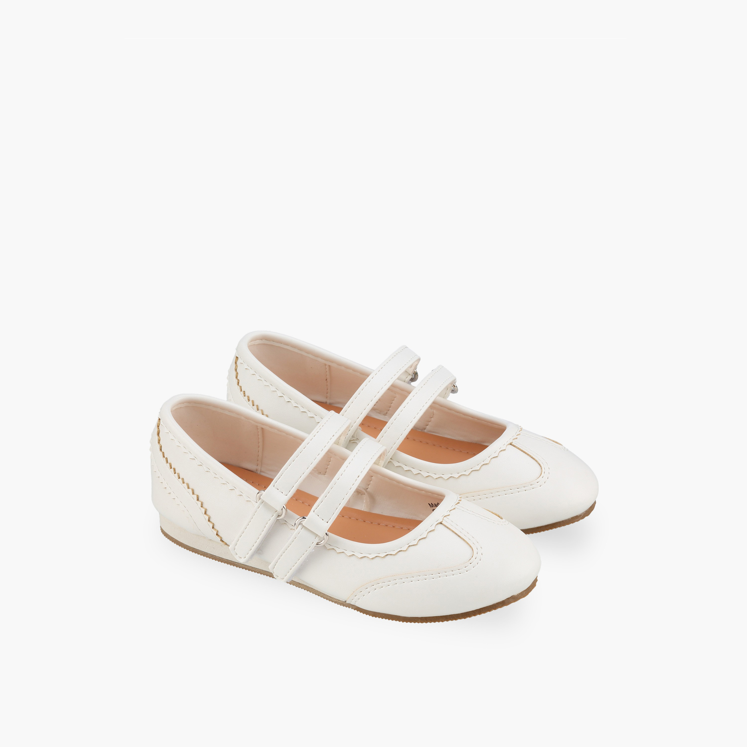 حذاء ماري جين بشريط إغلاق لاصق للبنات من فلورا بيلا-girls-shoes-maryjanes-image-1