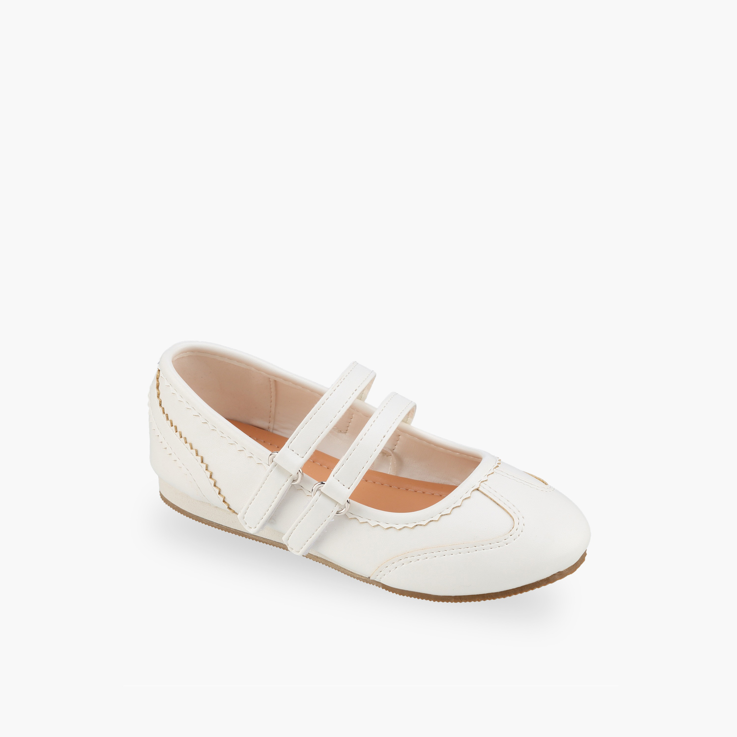 حذاء ماري جين بشريط إغلاق لاصق للبنات من فلورا بيلا-girls-shoes-maryjanes-image-2