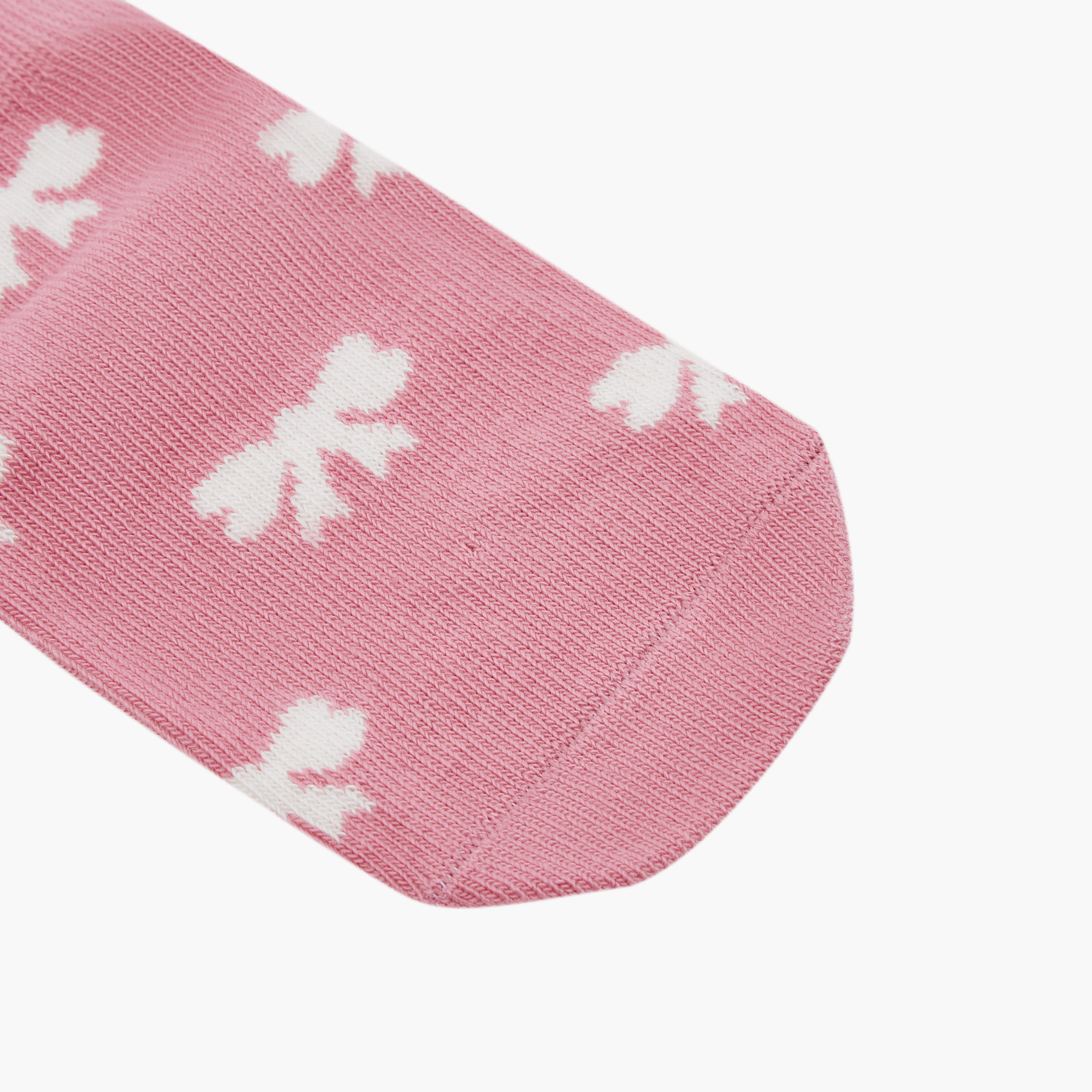 طقم جوارب بطبعات 5 أزواج للبنات من جونيورز-baby-girls-accessories-socks-image-3