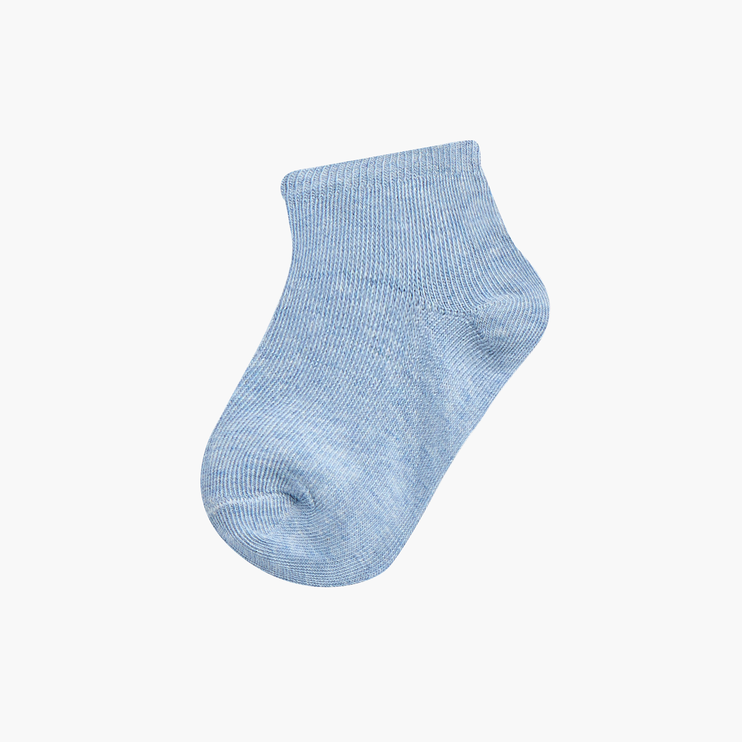 Juniors Solid Socks - Set of 7-baby-boys-accessories-socks-image-2