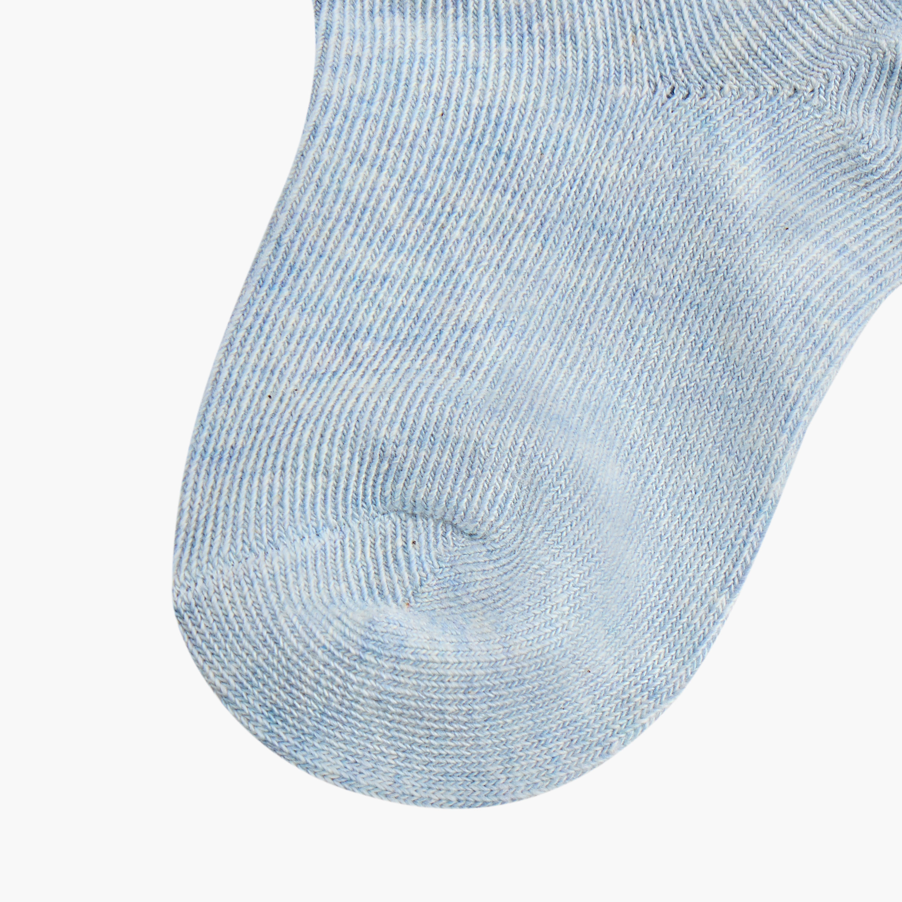 Juniors Solid Socks - Set of 7-baby-boys-accessories-socks-image-5