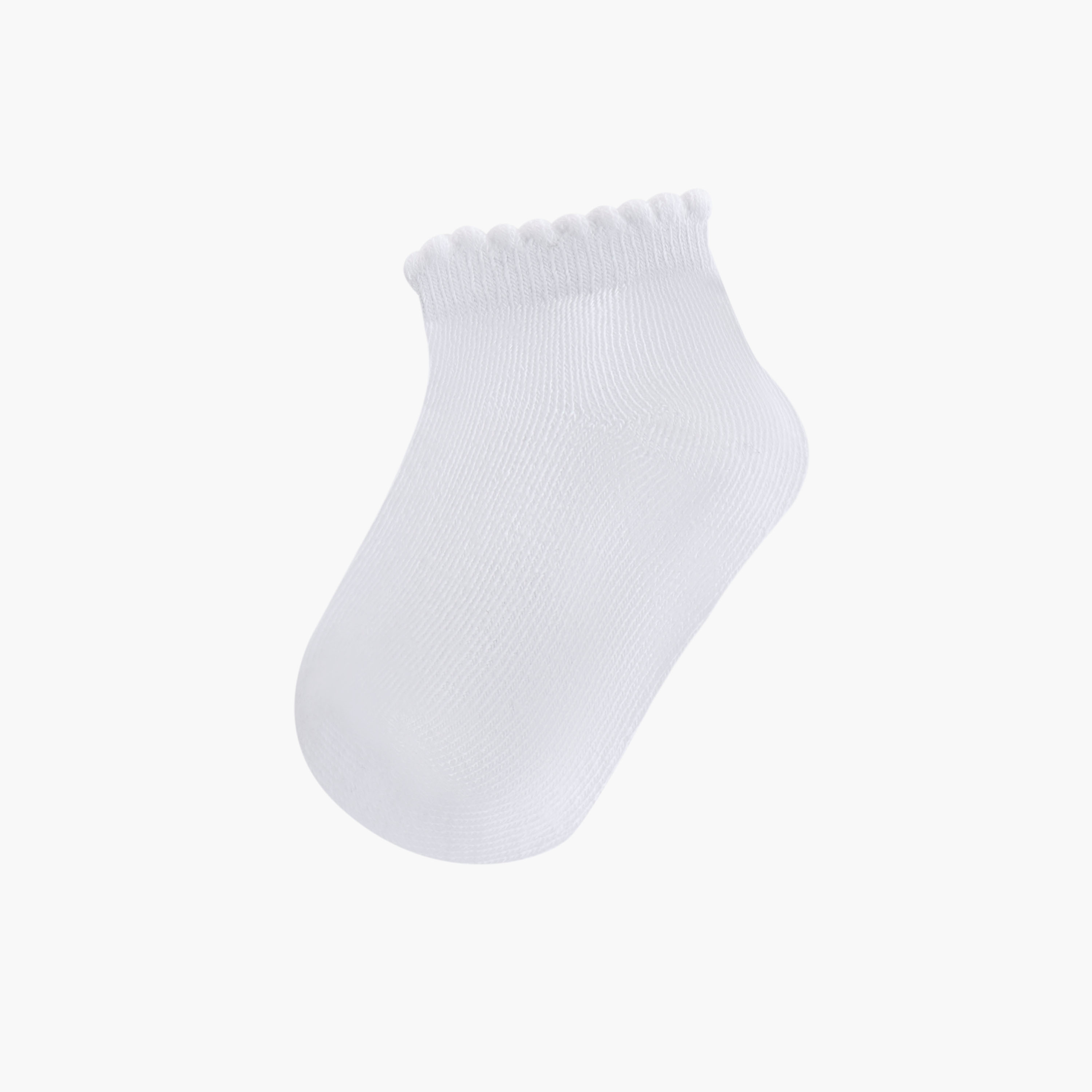 جوارب بنات بحافة صدفية من جونيورز - طقم من 10 أزواج-baby-girls-accessories-socks-image-2