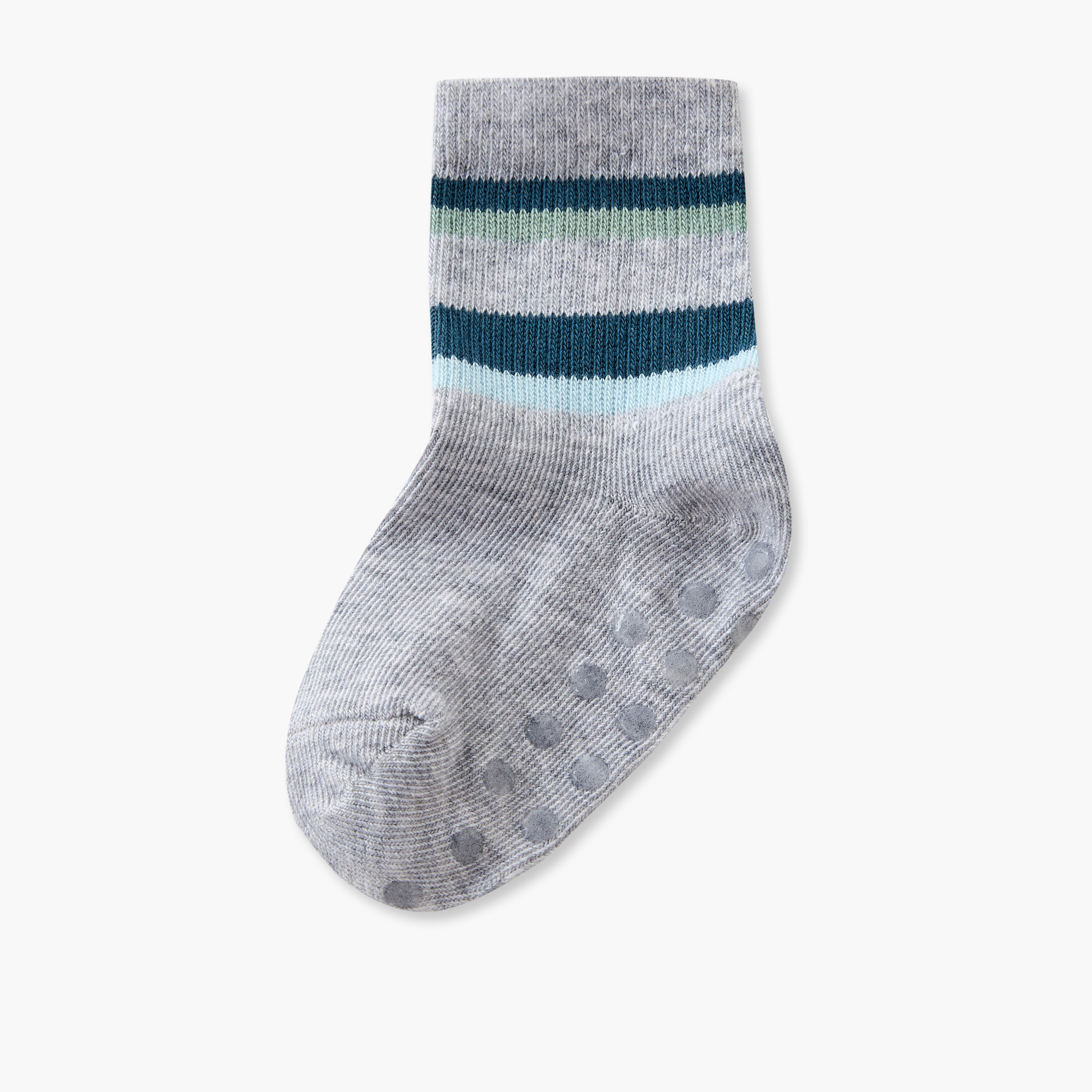 Pack of 7 Juniors Baby Boys Socks Ankle Length Striped-baby-boys-accessories-socks-image-2