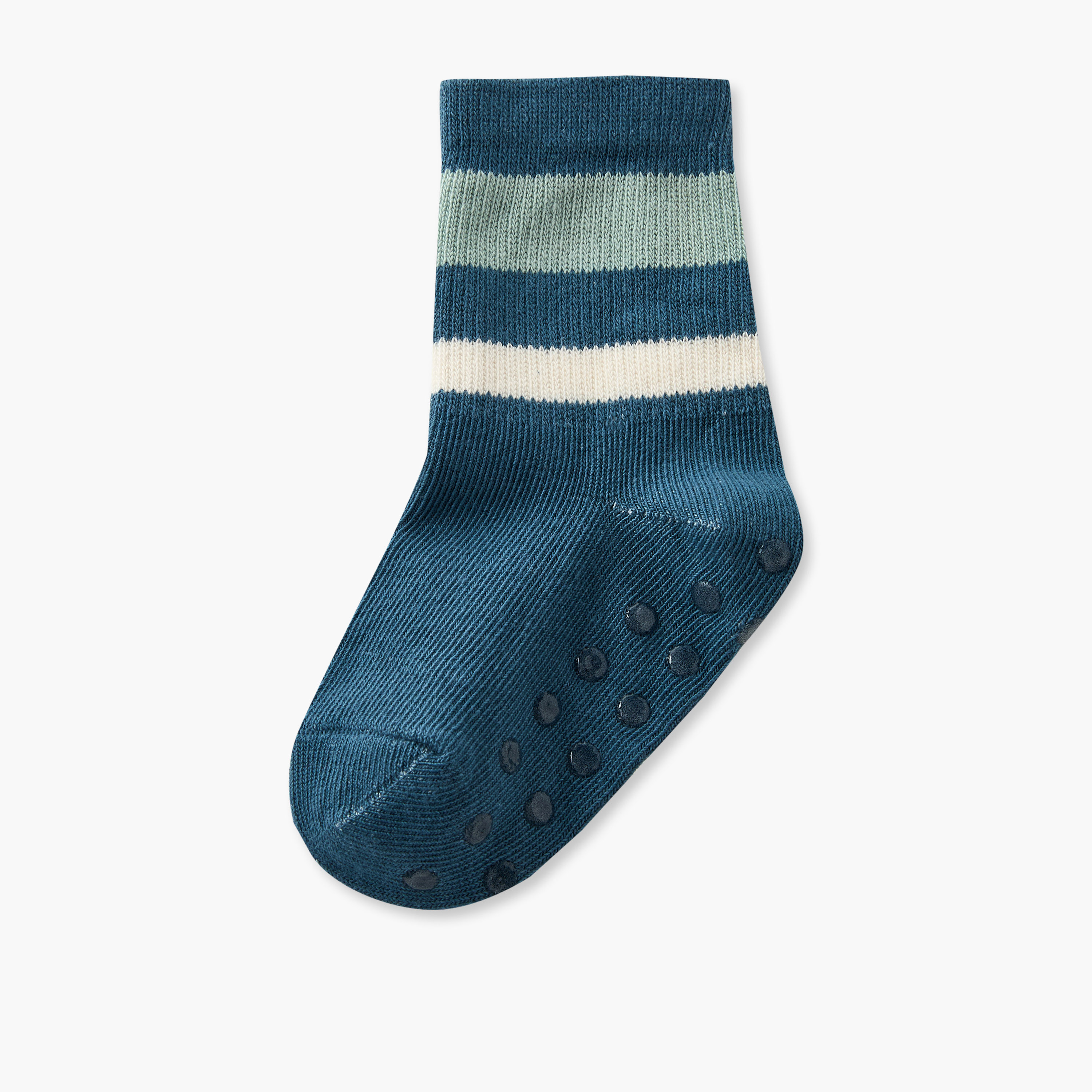 Pack of 7 Juniors Baby Boys Socks Ankle Length Striped-baby-boys-accessories-socks-image-4