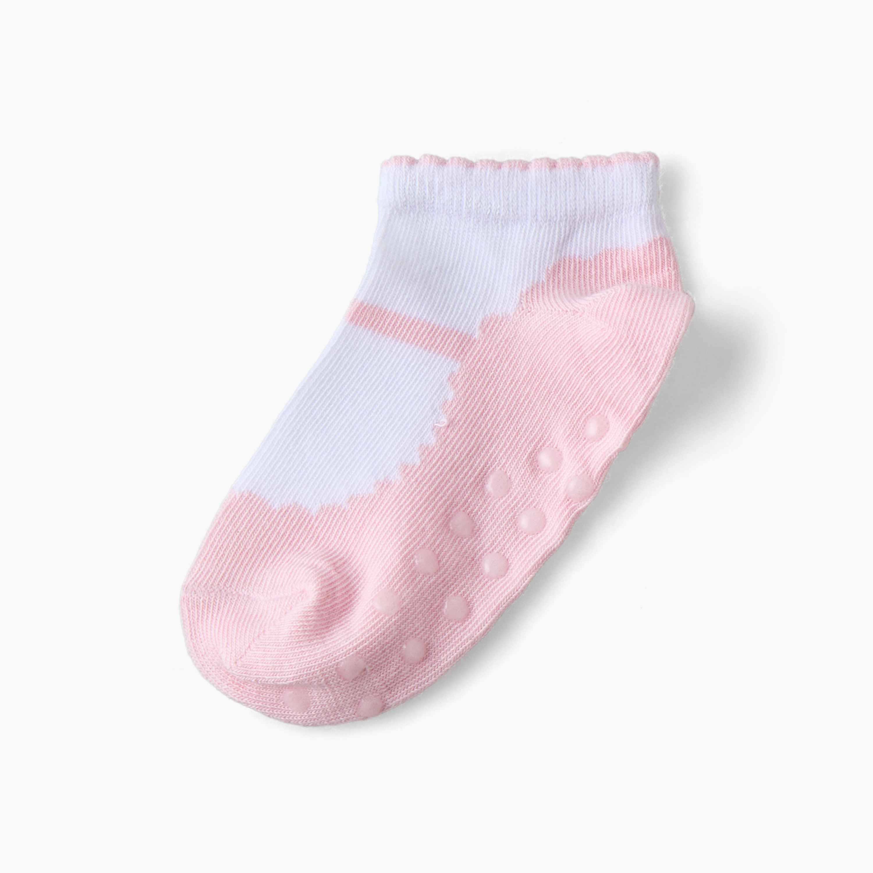 طقم 7 جوارب للبنات الرضع بتصاميم متنوعة-baby-girls-accessories-socks-image-7