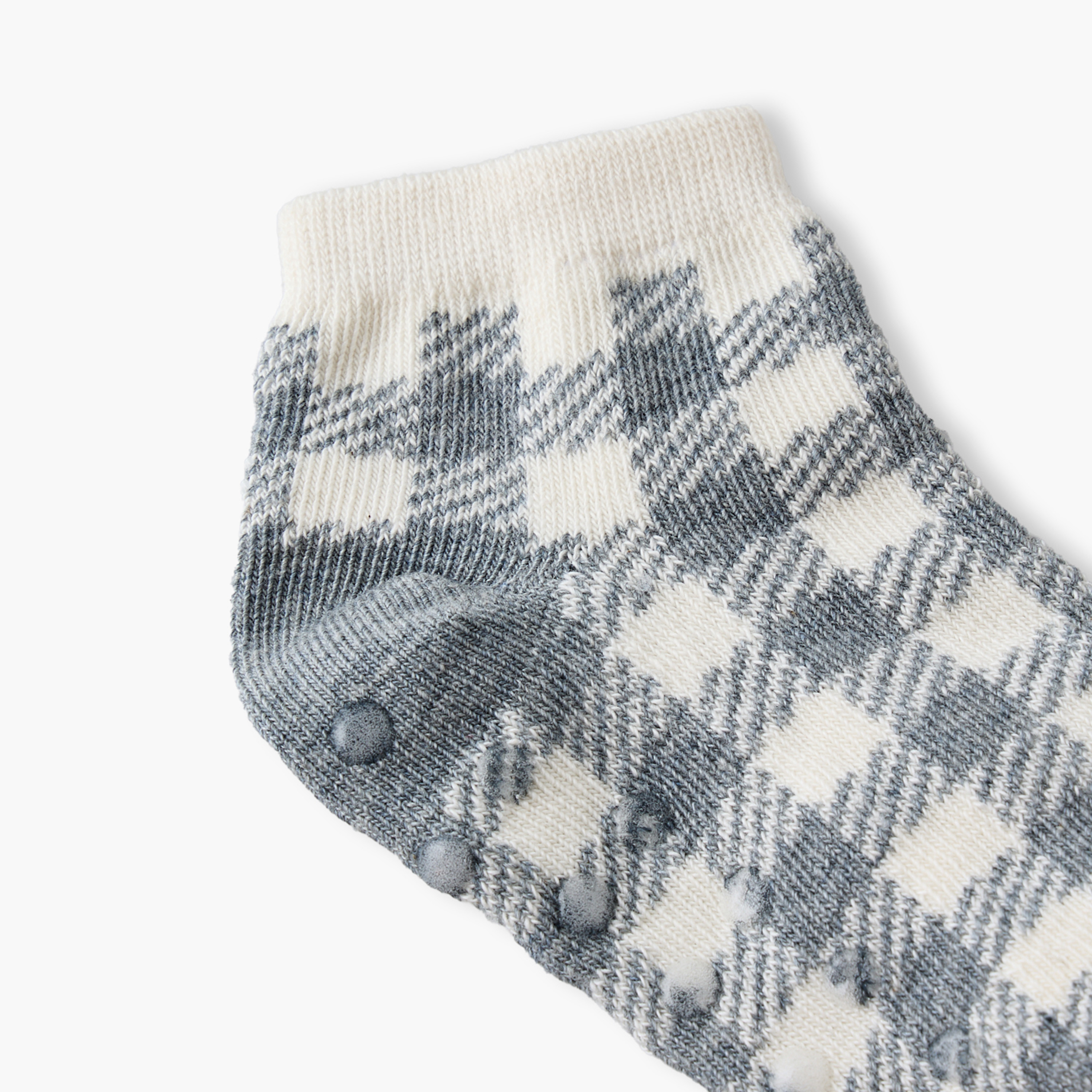 طقم جوارب 7 أزواج للأولاد الرضع مع نقاط مانعة للانزلاق-baby-boys-accessories-socks-image-9