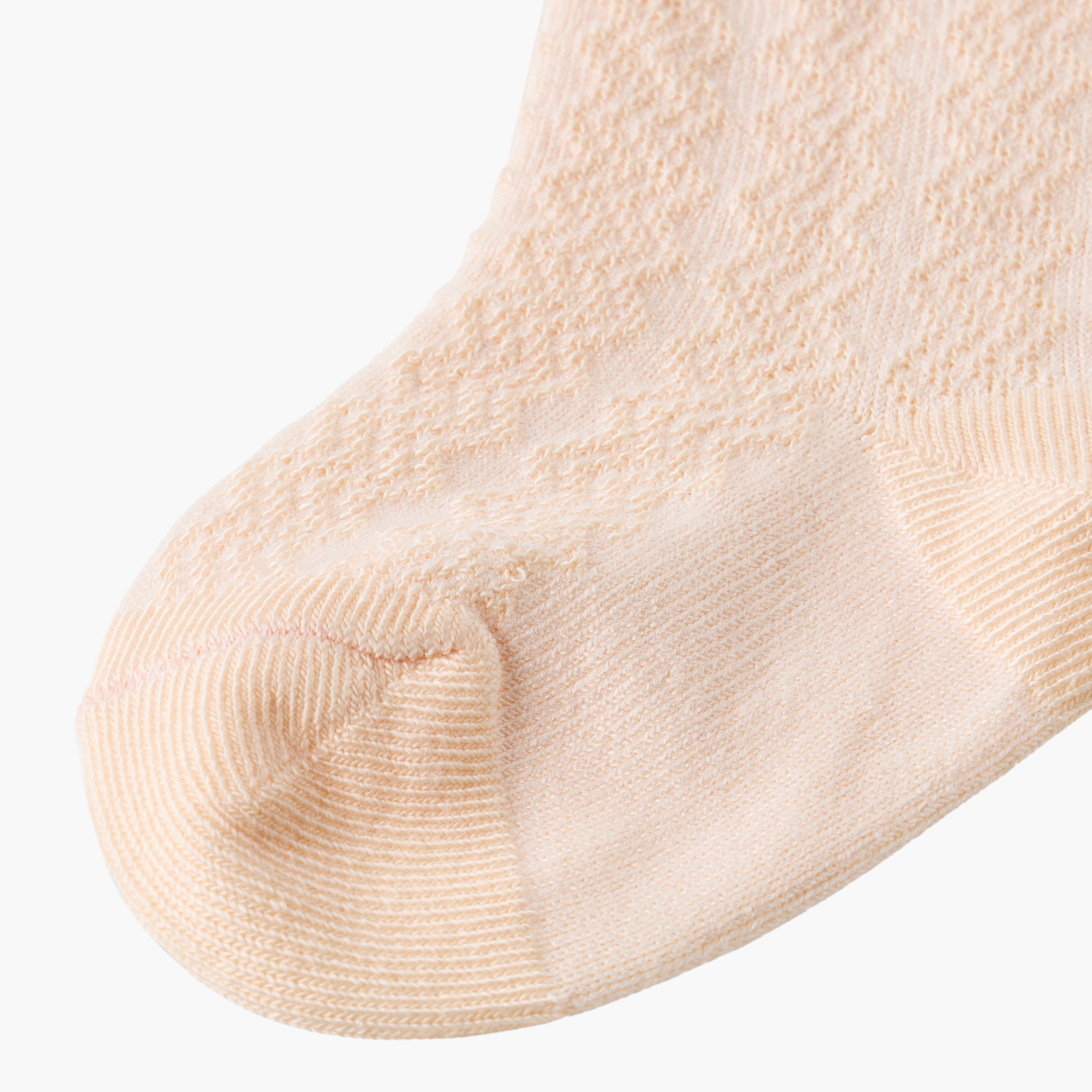 Pack of 7 Juniors Baby Girls Socks Ankle Length-baby-girls-accessories-socks-image-4