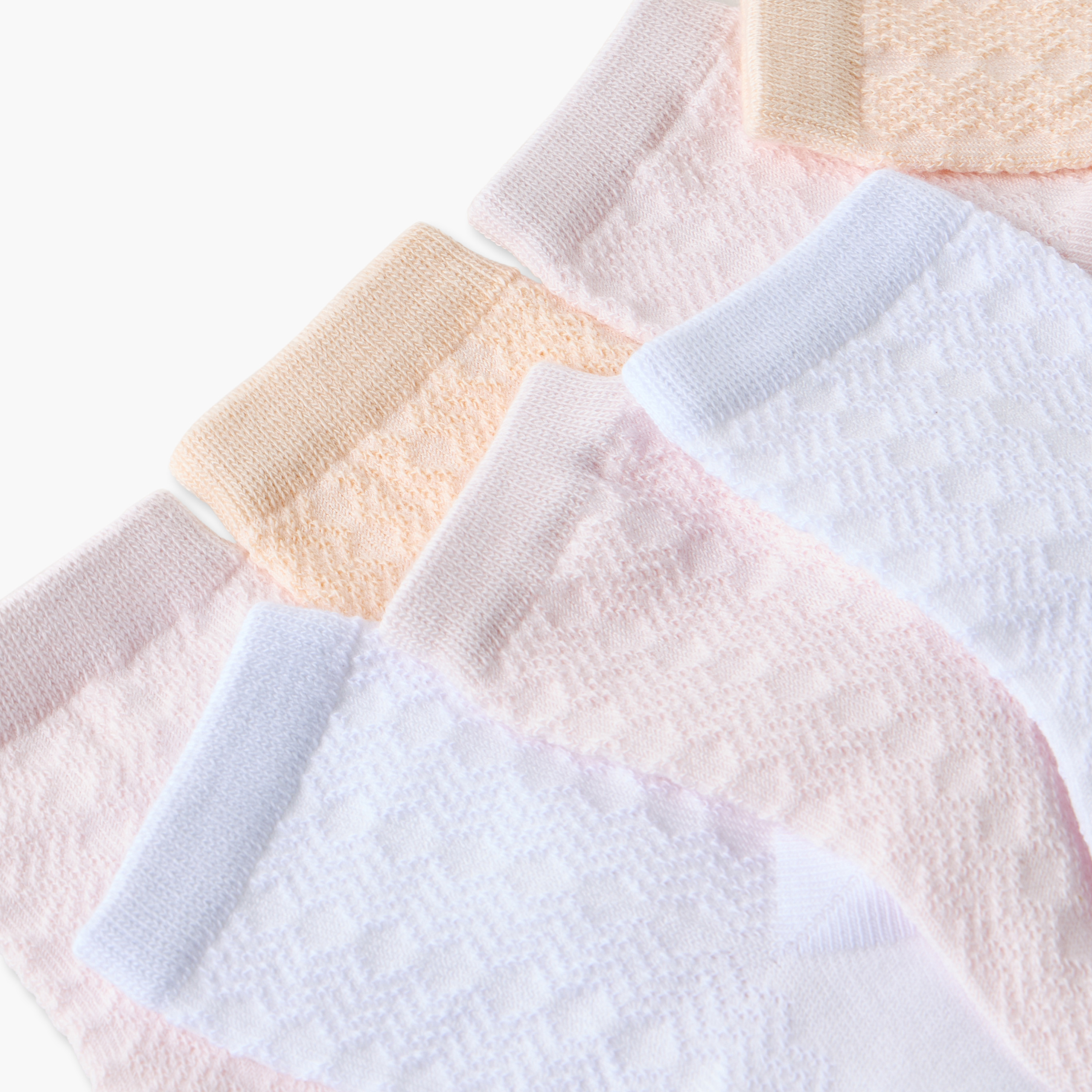 Pack of 7 Juniors Baby Girls Socks Ankle Length-baby-girls-accessories-socks-image-5