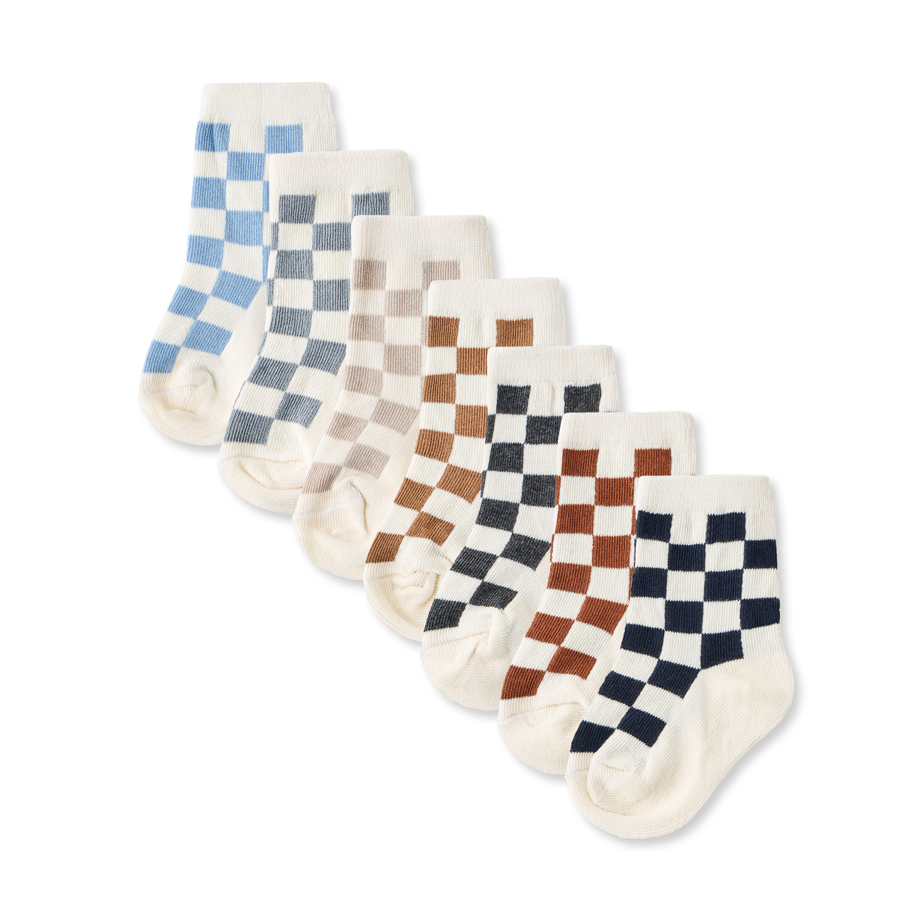 Pack of 7 Juniors Baby Boys Socks Ankle Length-baby-boys-accessories-socks-image-1
