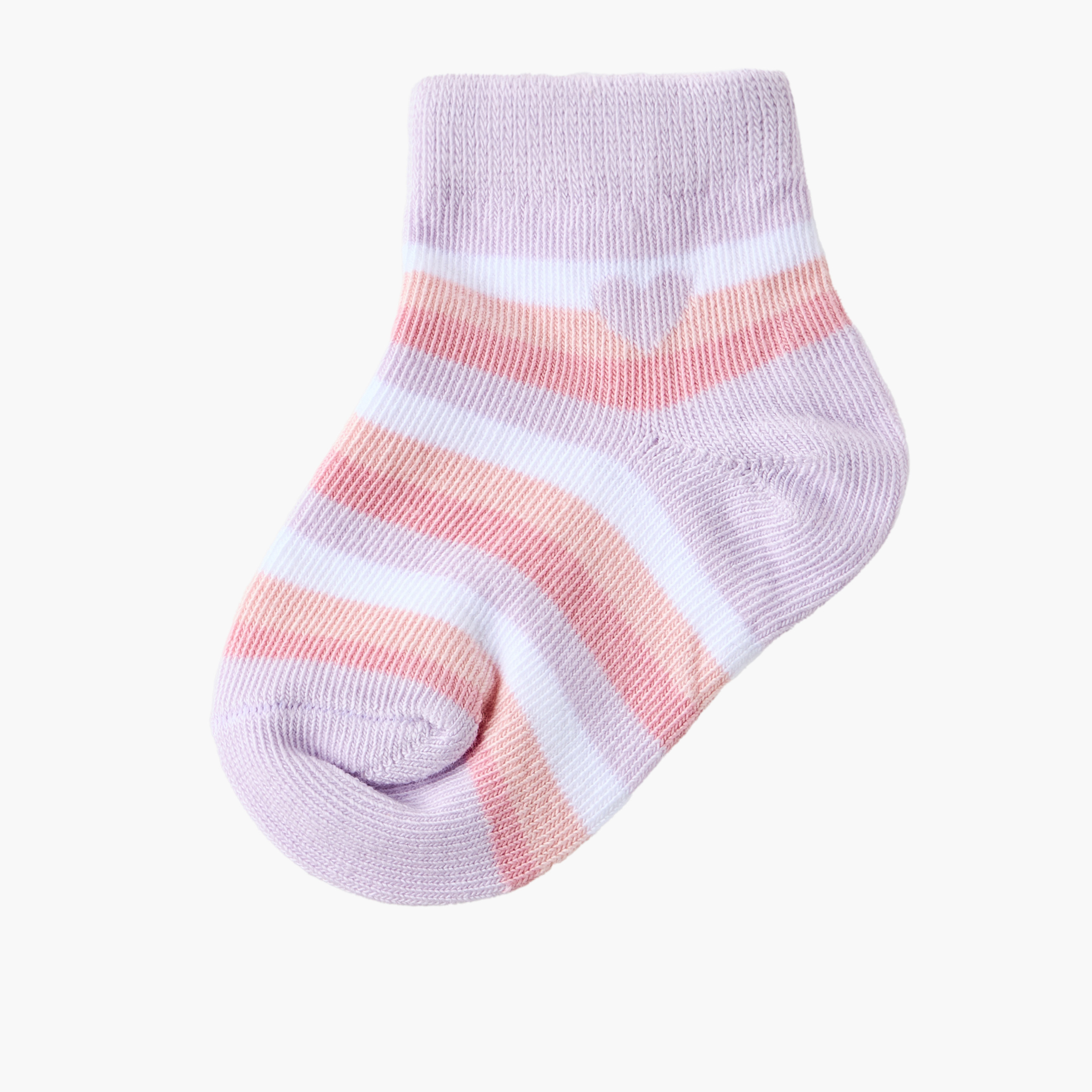 طقم جوارب أطفال 7 أزواج بطبعات للبنات من جونيورز-baby-girls-accessories-socks-image-2