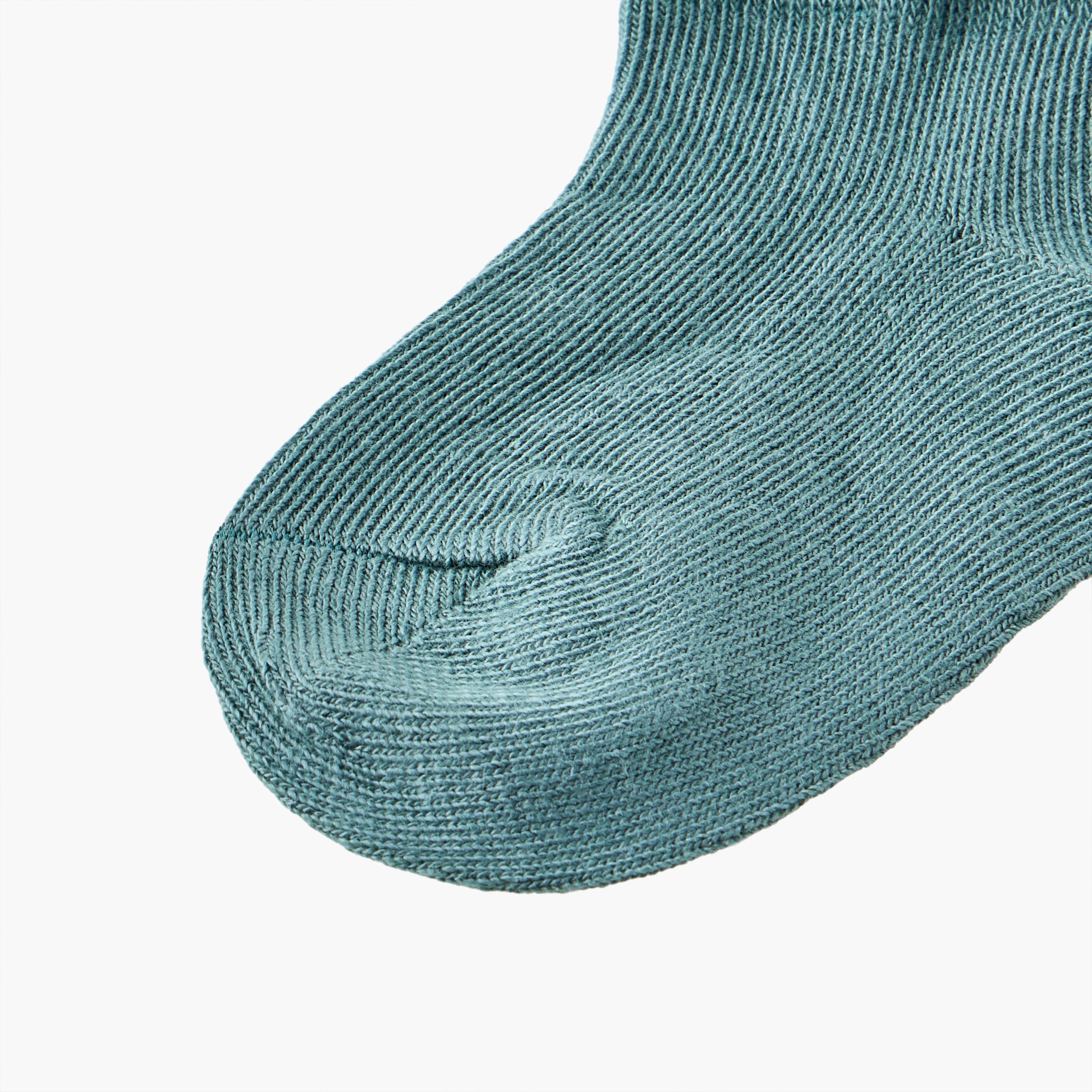 طقم جوارب أطفال 5 أزواج متوسطة الطول للأولاد من جونيورز-baby-boys-accessories-socks-image-3