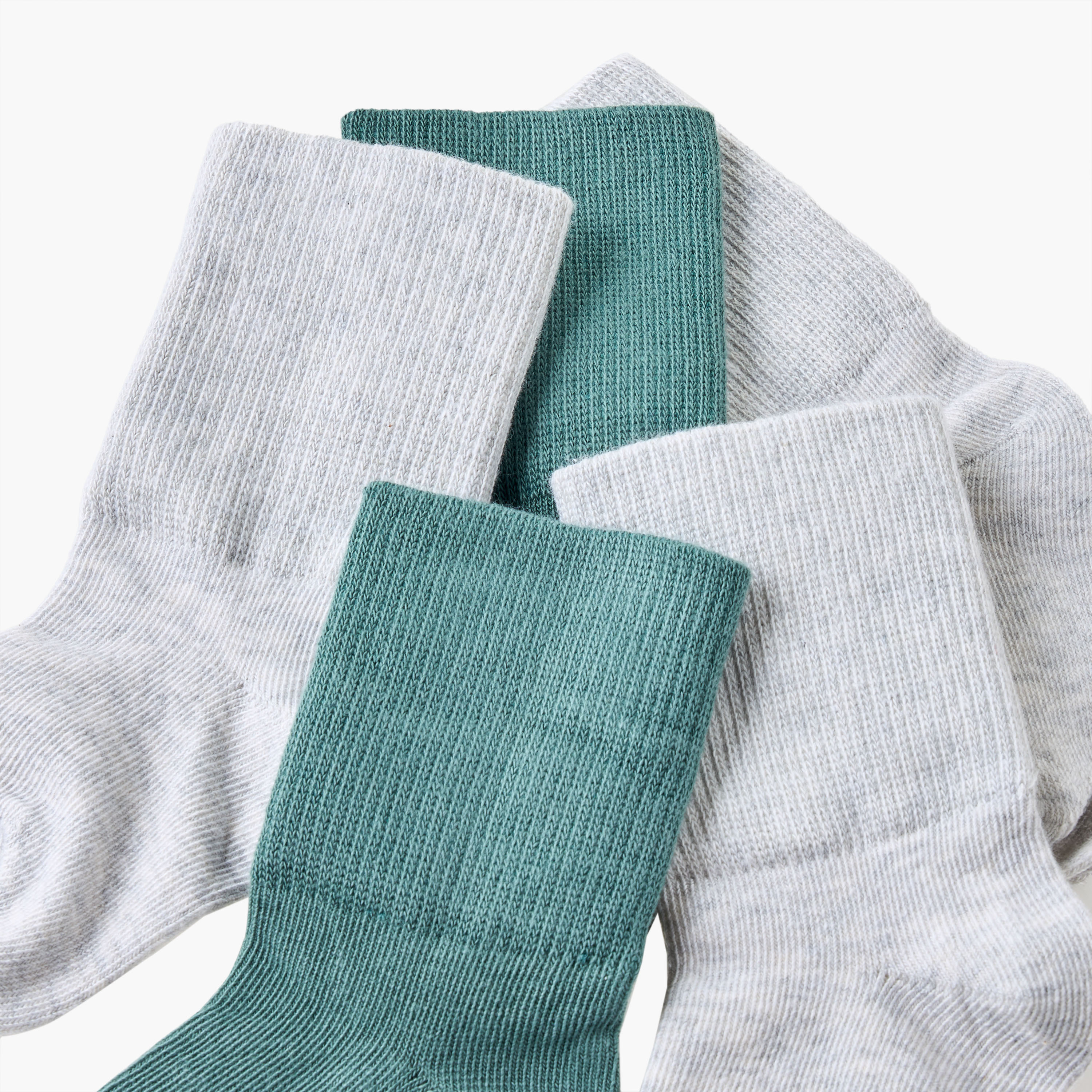 طقم جوارب أطفال 5 أزواج متوسطة الطول للأولاد من جونيورز-baby-boys-accessories-socks-image-4