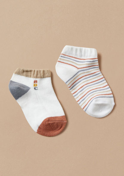 Juniors Assorted Ankle Length Socks - Set of 2-Socks-image-0