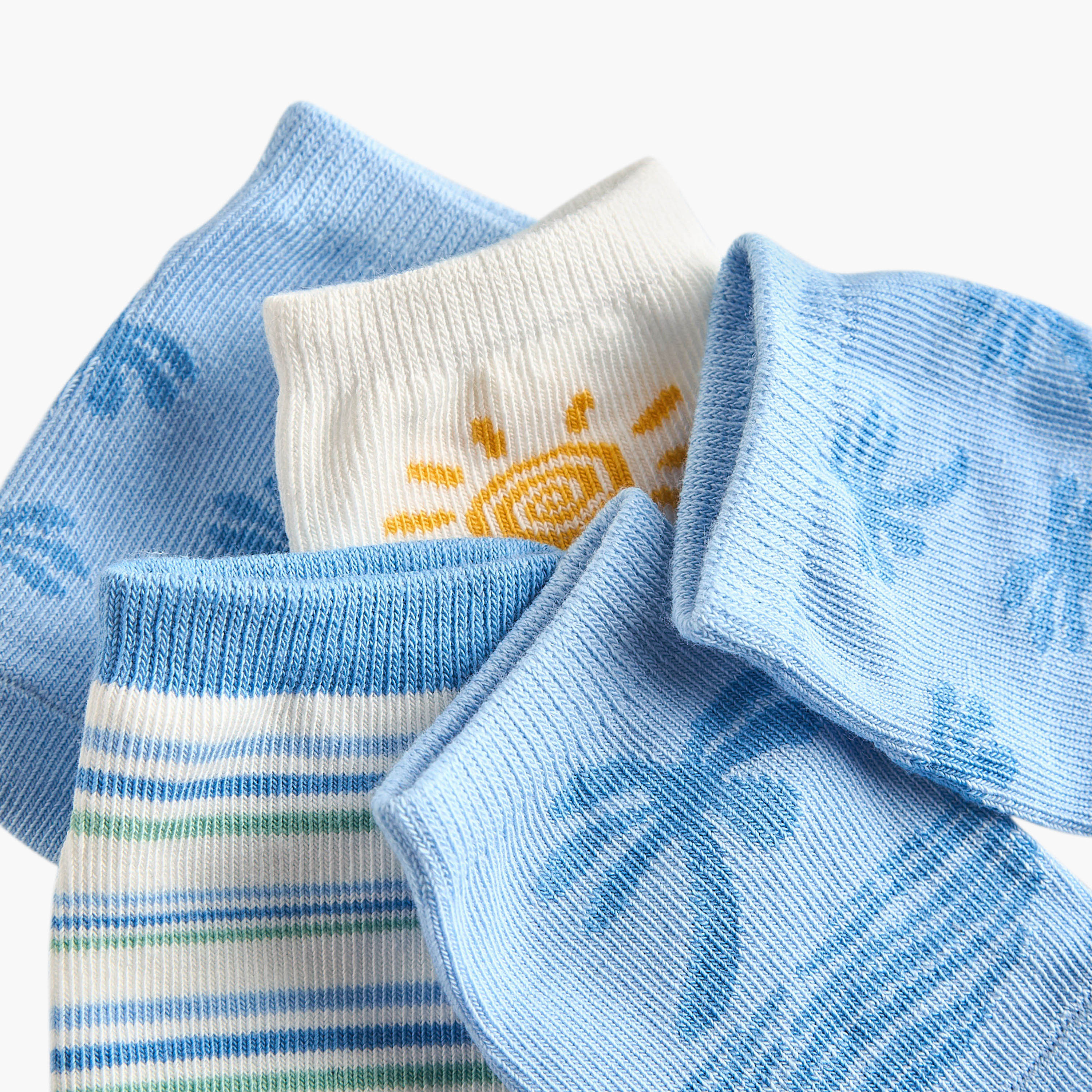 طقم جوارب 5 أزواج بطبعات للأولاد الرضّع من جونيورز-baby-boys-accessories-socks-image-2