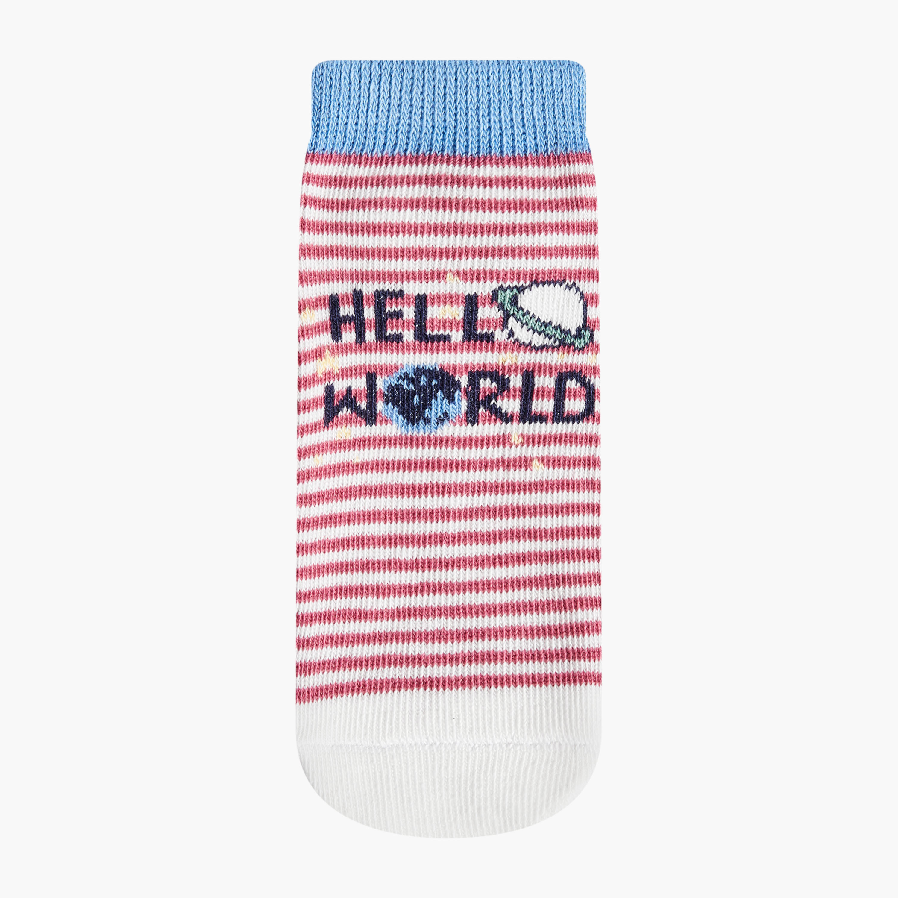 Pack of 3 Juniors Baby Boys Socks Rocket Print-baby-boys-accessories-socks-image-2