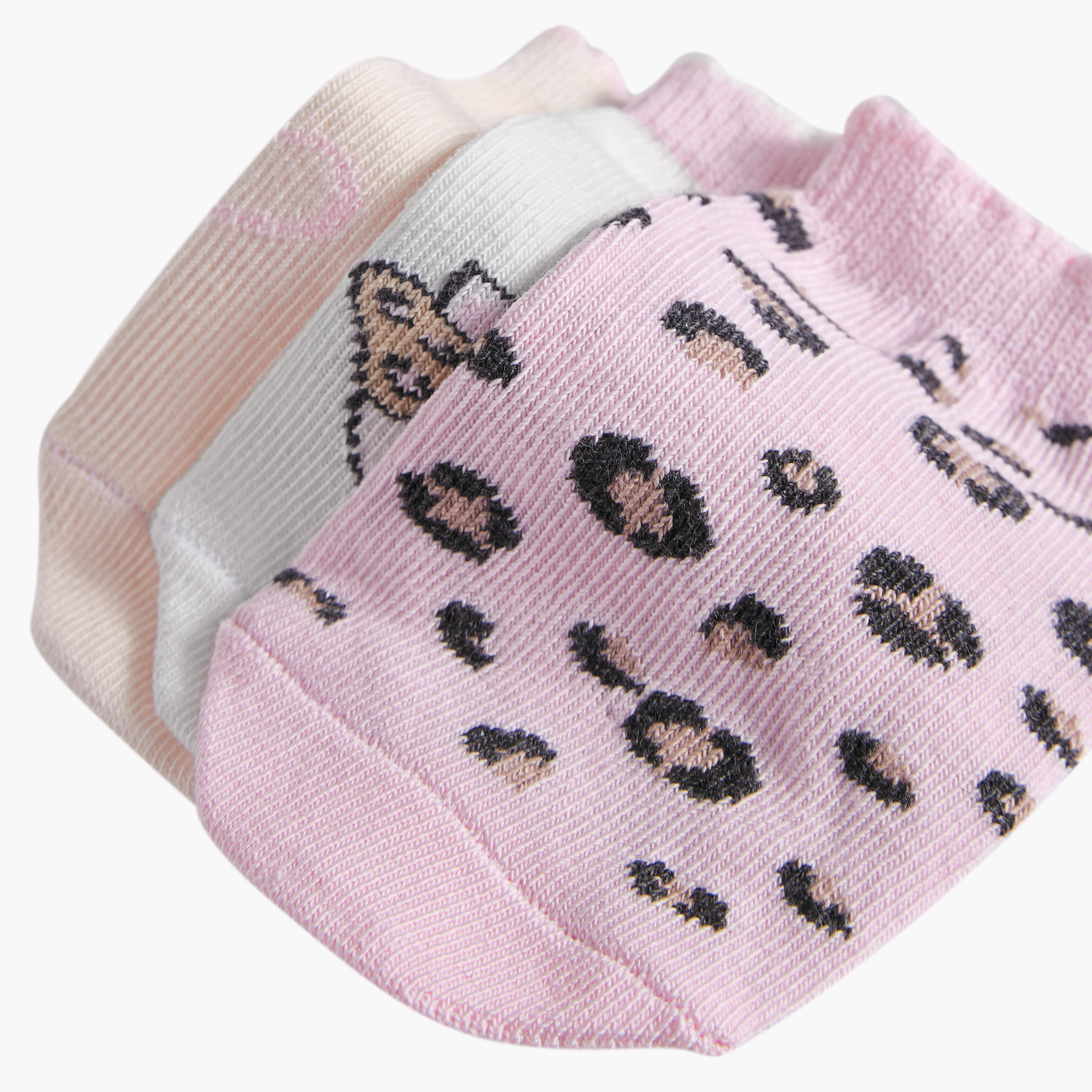 Pack of 3 Juniors Baby Girls Socks Assorted Prints-baby-girls-accessories-socks-image-4