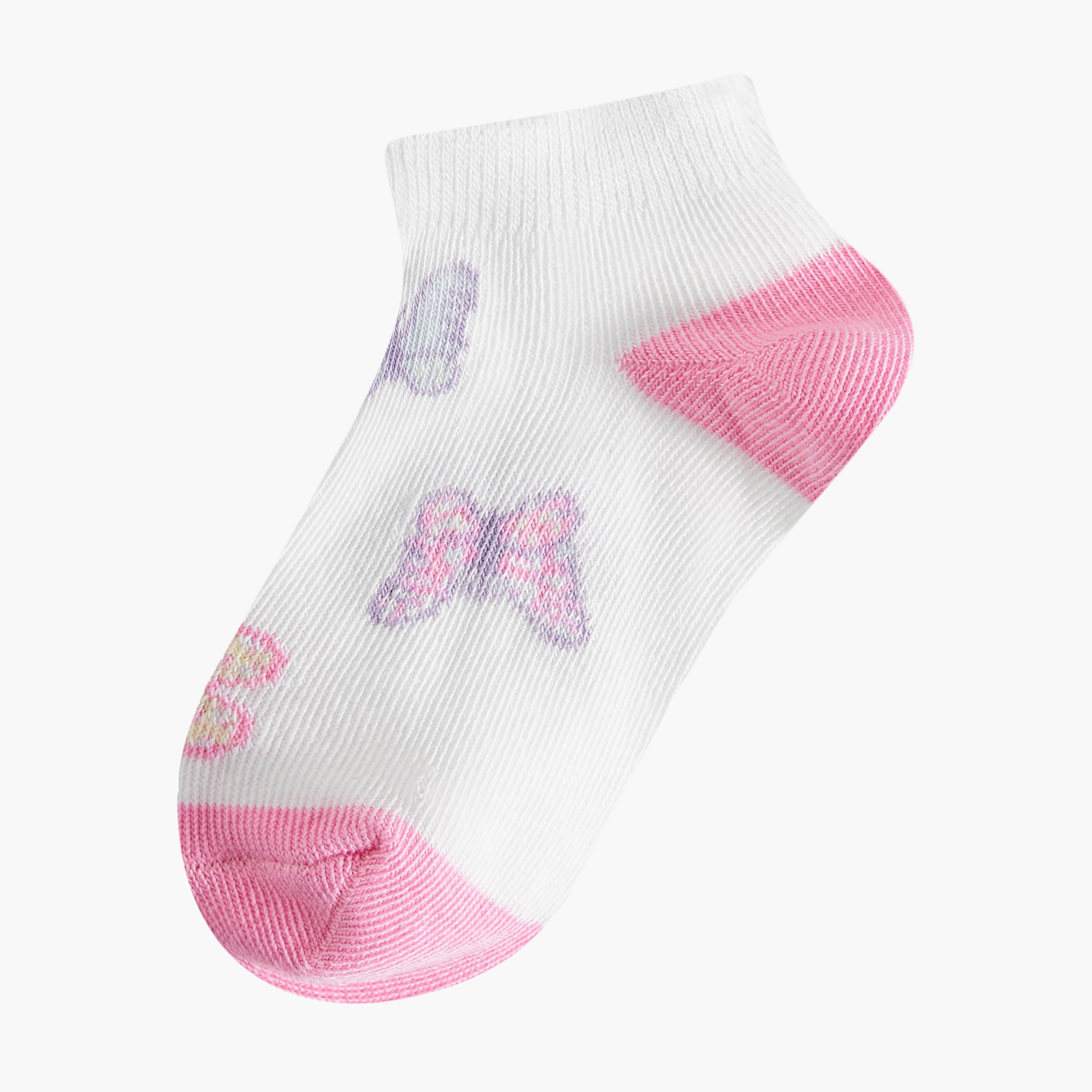 Pack of 5 Juniors Baby Girls Socks Butterfly Print-baby-girls-accessories-socks-image-2