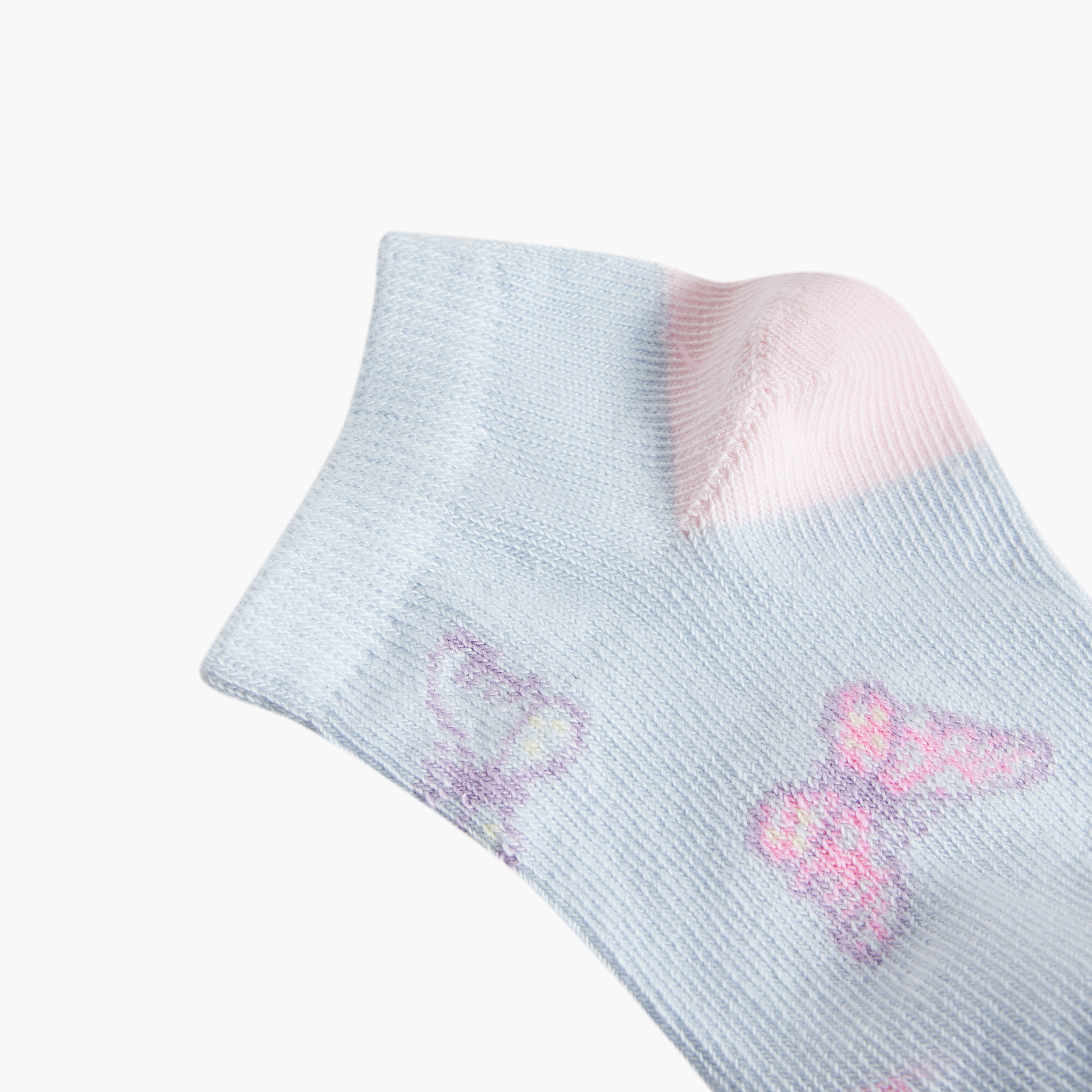 Pack of 5 Juniors Baby Girls Socks Butterfly Print-baby-girls-accessories-socks-image-3