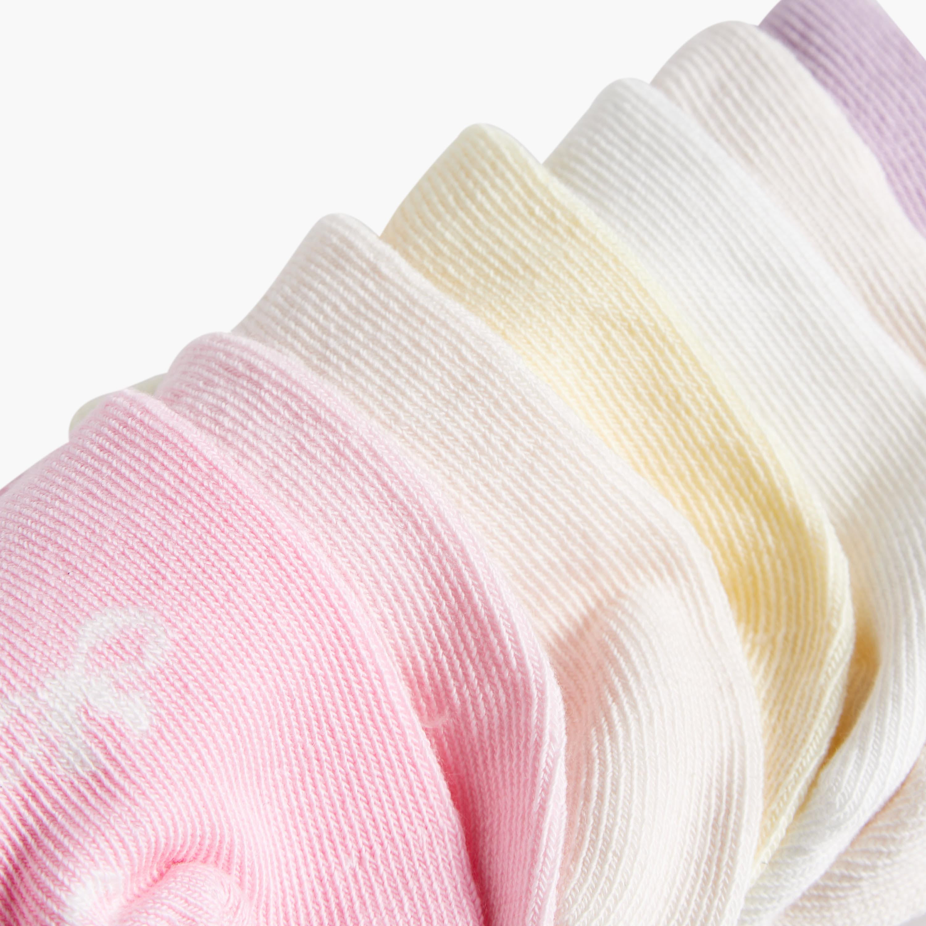 Pack of 7 Juniors Baby Girls Socks with Assorted Print-baby-girls-accessories-socks-image-4