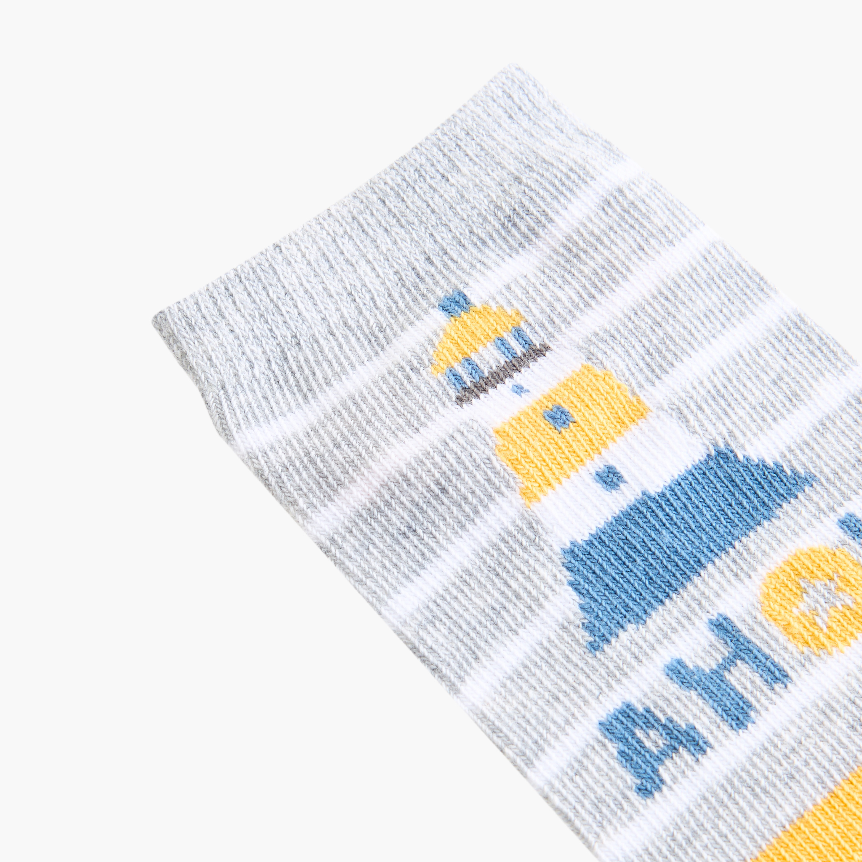 Juniors Printed Ankle Length Socks - Set of 5-baby-boys-accessories-socks-image-5