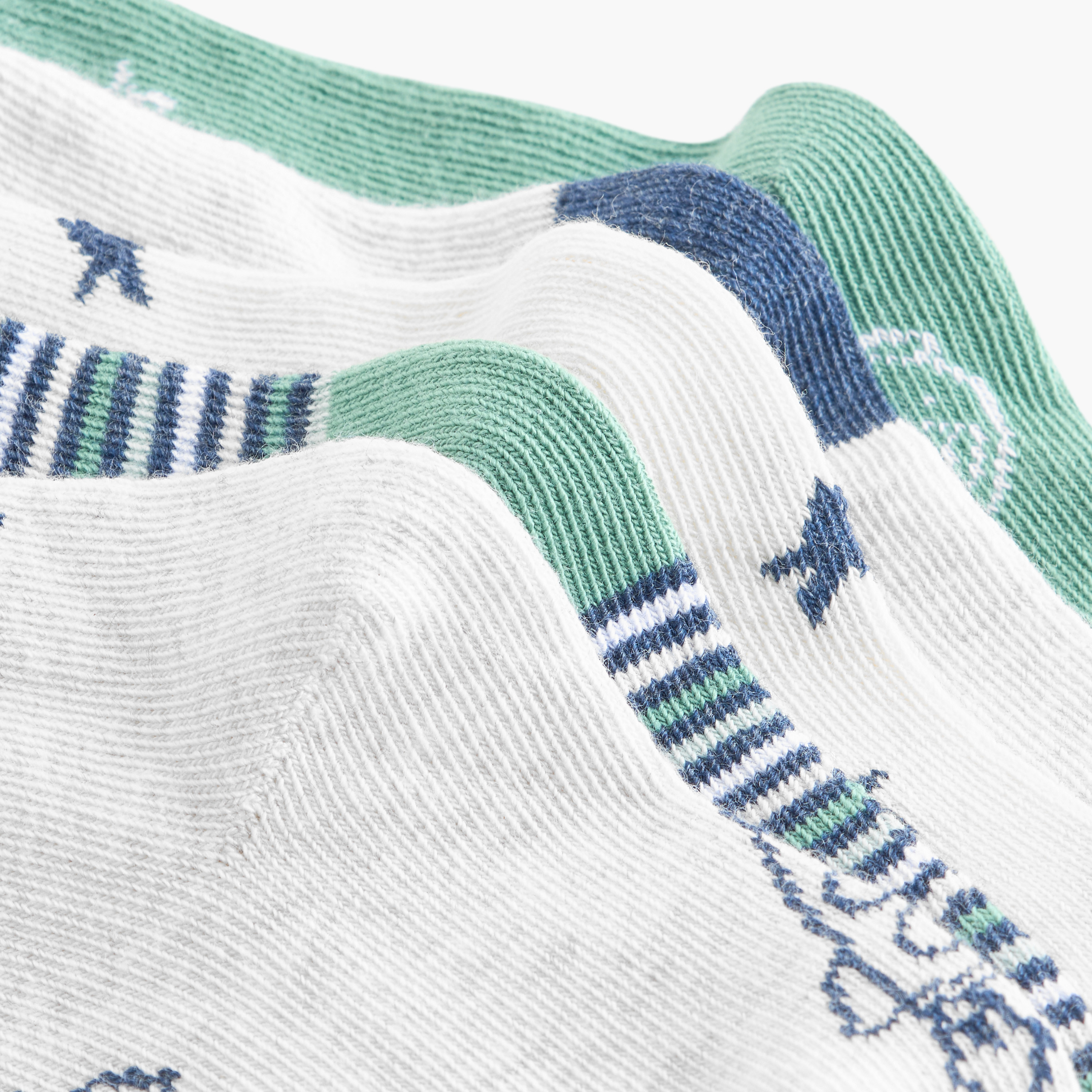 Juniors Printed Crew Length Socks - Set of 5-baby-boys-accessories-socks-image-4