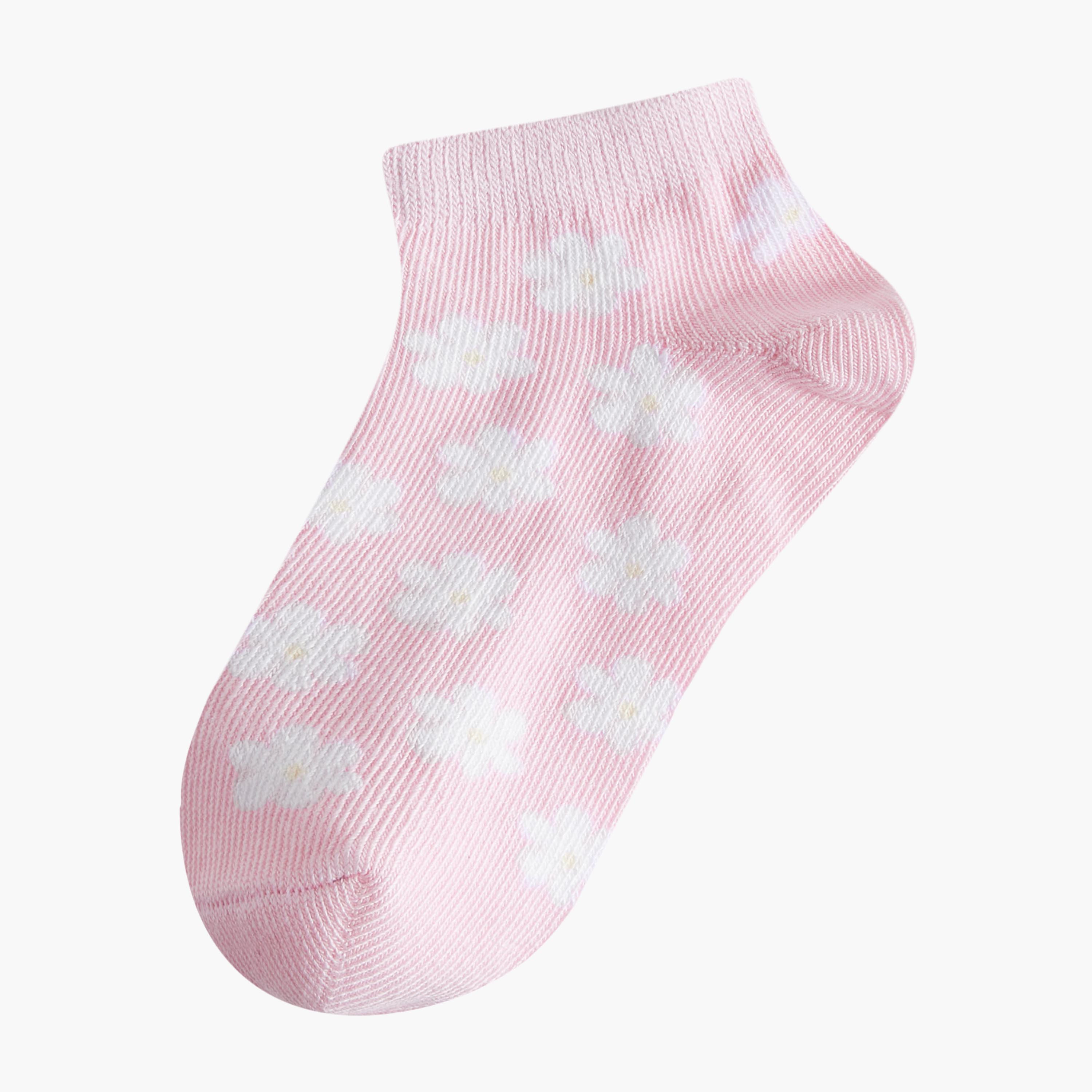 Pack of 10 Juniors Baby Girls Socks Floral Print-baby-girls-accessories-socks-image-2