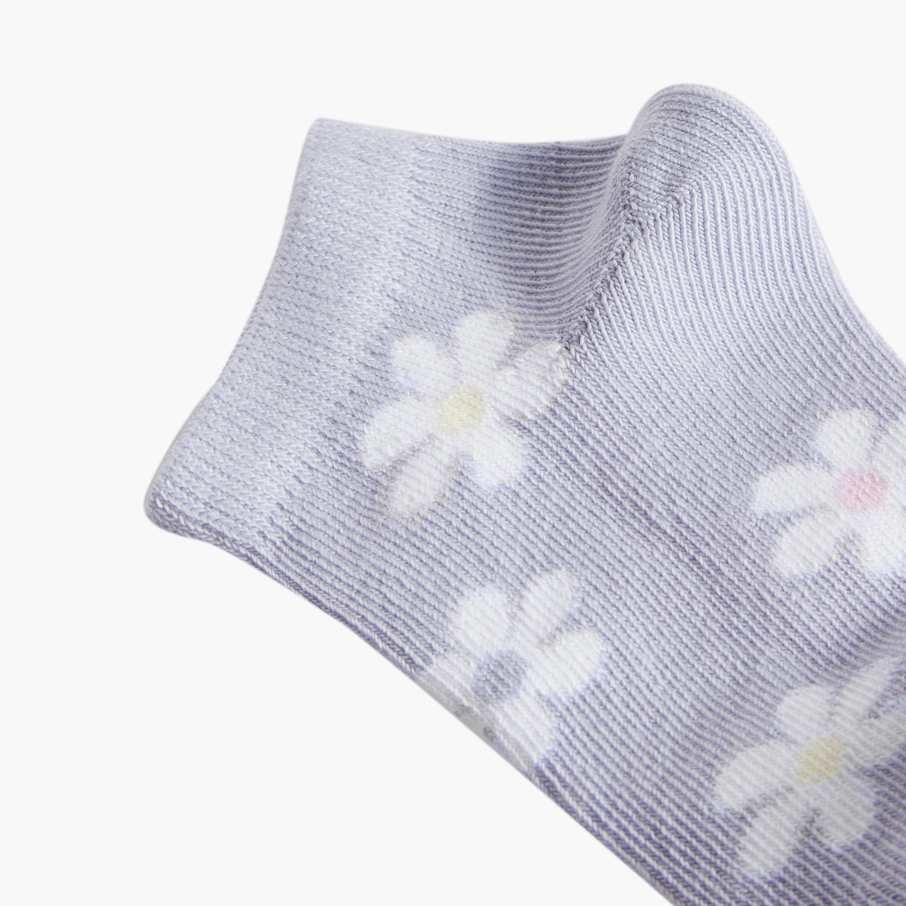 Pack of 10 Juniors Baby Girls Socks Floral Print-baby-girls-accessories-socks-image-3