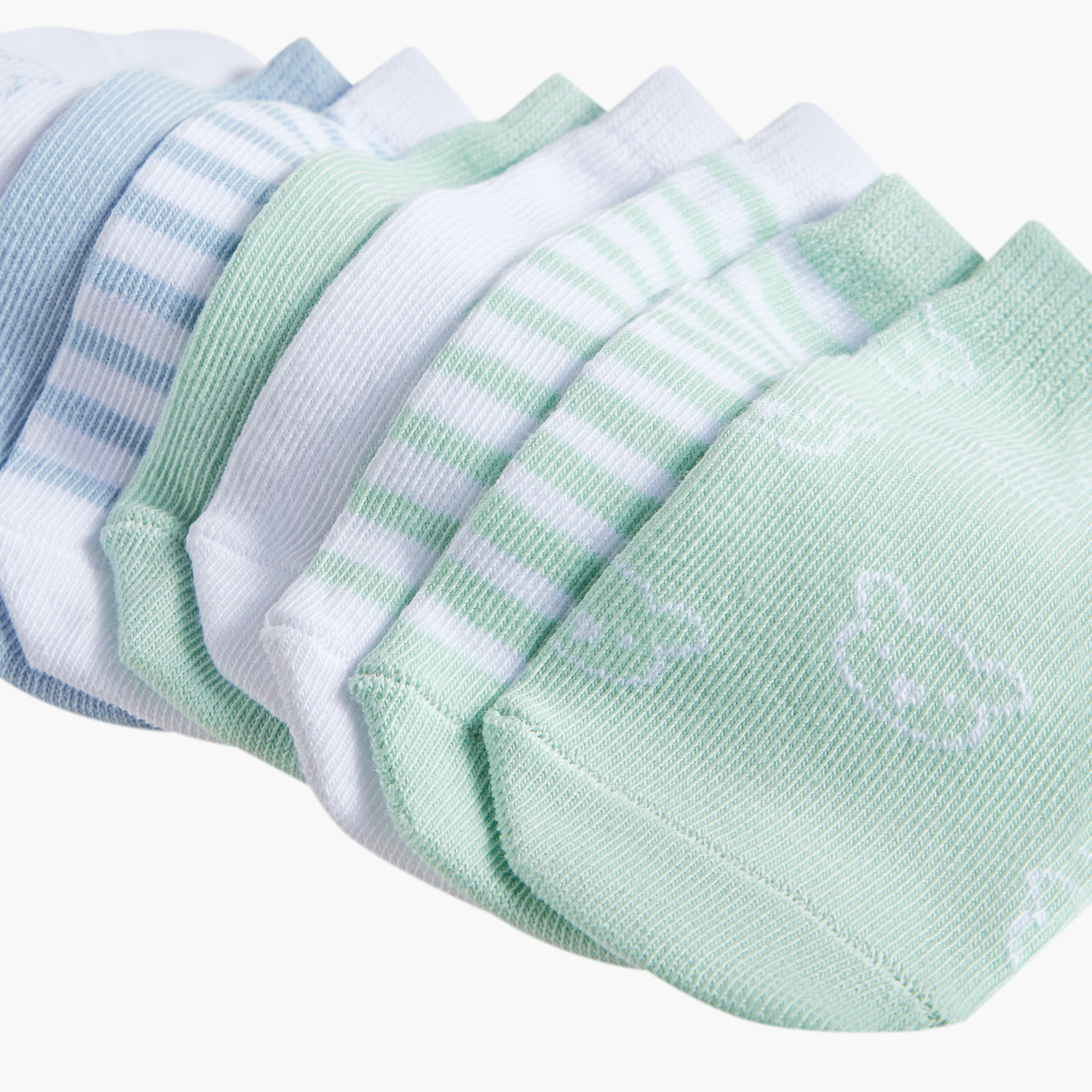 Pack of 10 Juniors Baby Boys Socks Textured-baby-boys-accessories-socks-image-4
