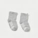 Giggles Textured Ankle Length Socks - Set of 2-Socks-thumbnail-0