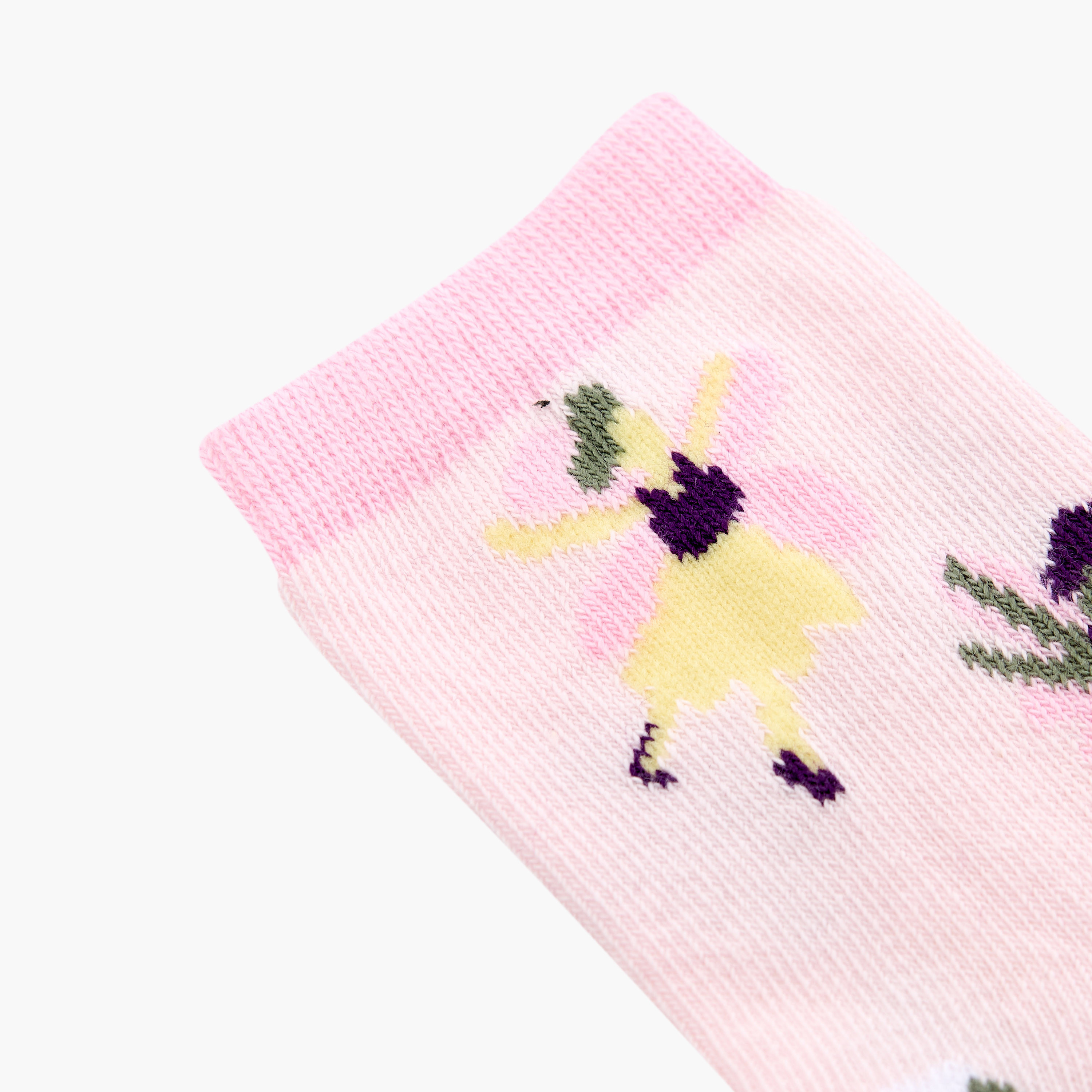 Juniors Printed Ankle Length Socks - Set of 5-baby-girls-accessories-socks-image-2