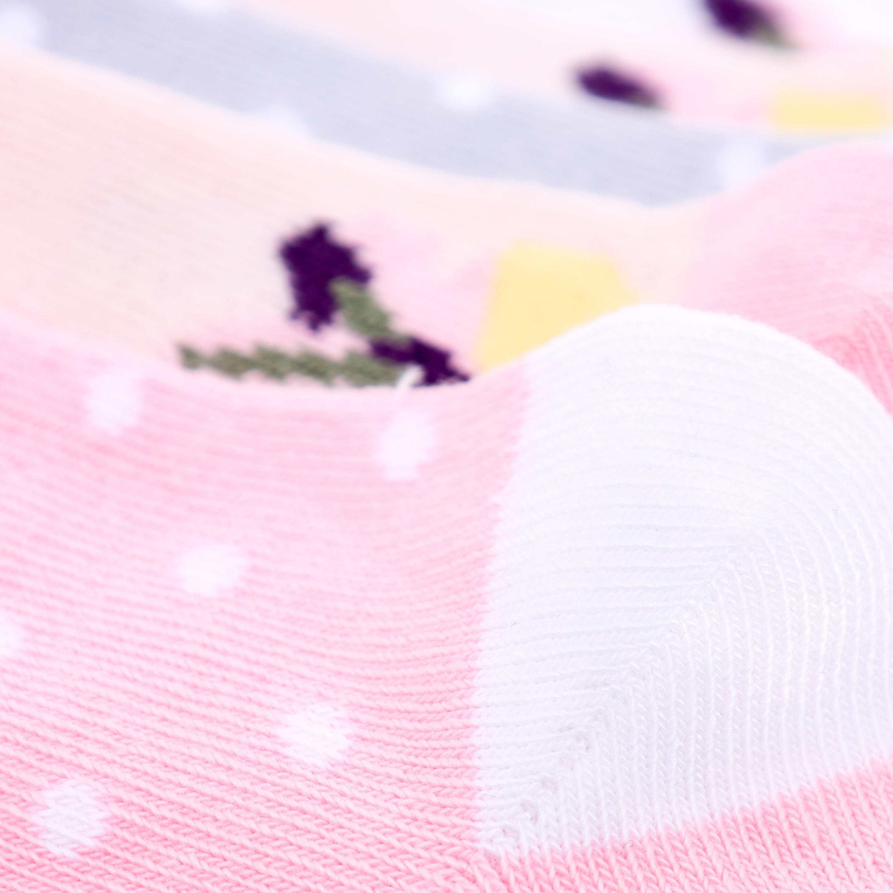 Juniors Printed Ankle Length Socks - Set of 5-baby-girls-accessories-socks-image-4